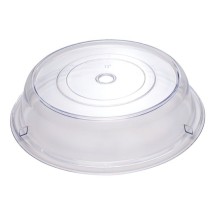 Winco PPCR-10 10&quot; Clear Round Plate Cover, 2-1/2&quot;H