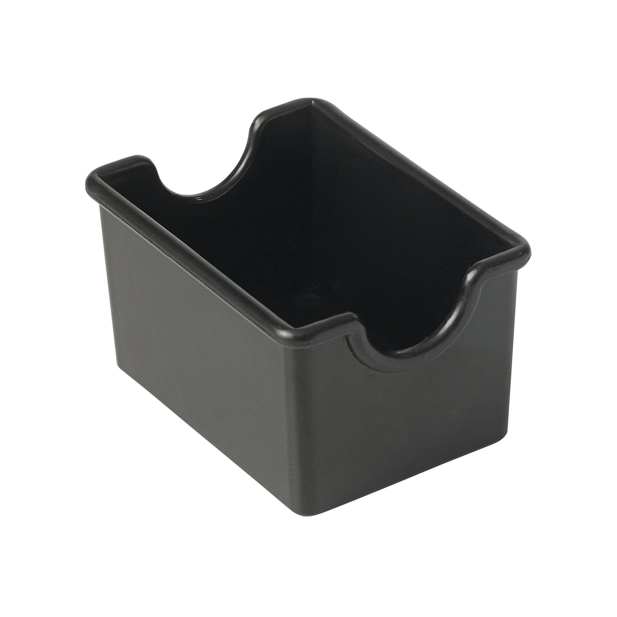 Winco PPH-1K Black Plastic Sugar Packet Holder