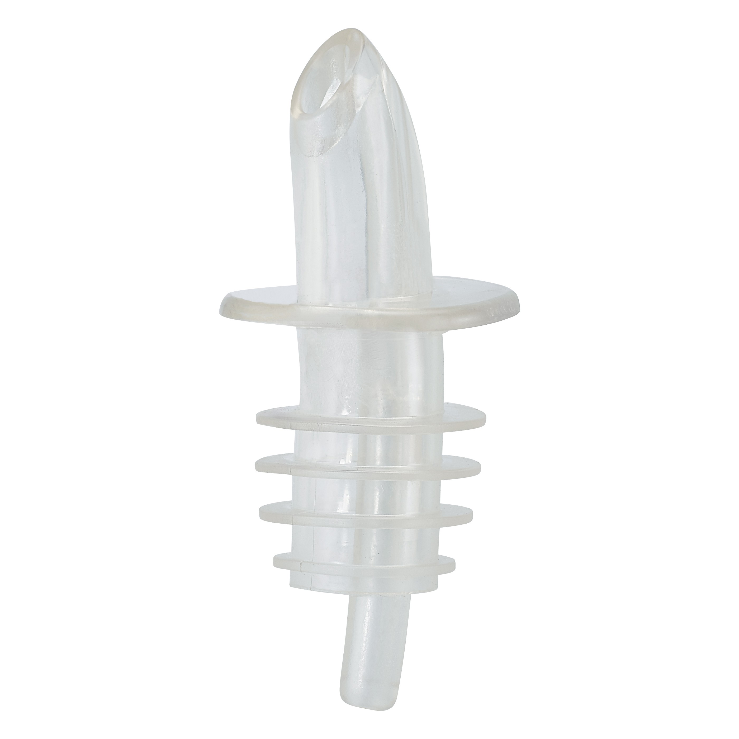 Winco PPR-2C Free Flow Pourer, Clear