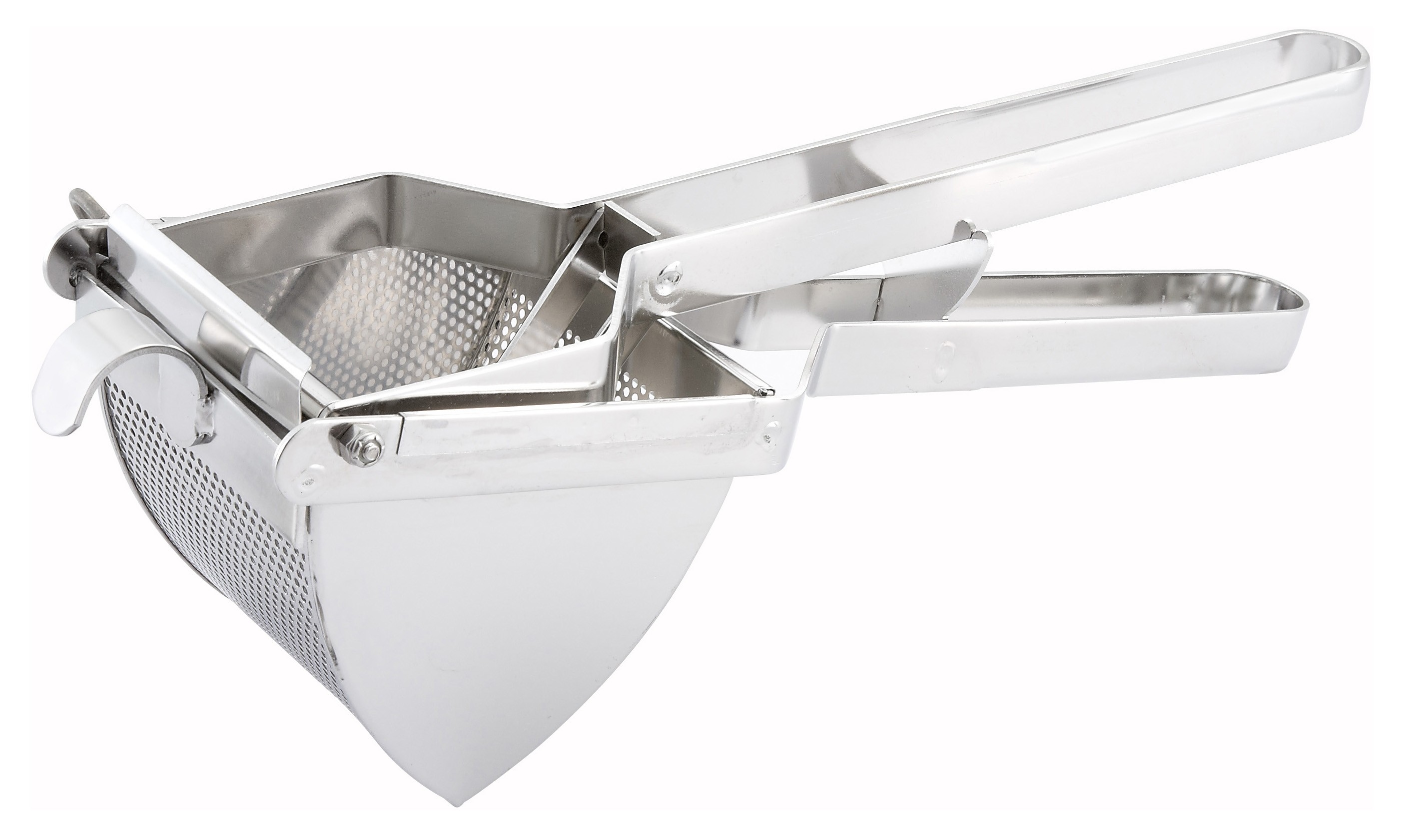 Winco PR-16 Stainless Steel Large Size Potato Ricer
