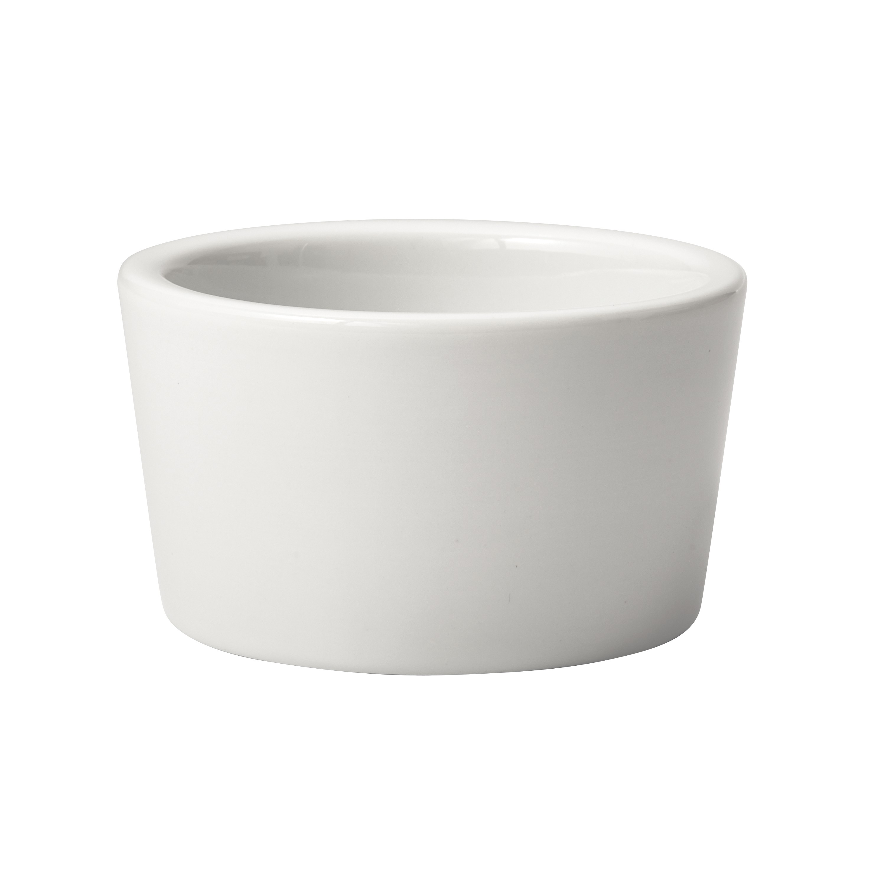 Winco PRR-4 Porcelain Plain Ramekin, 4 oz- 4 dozen
