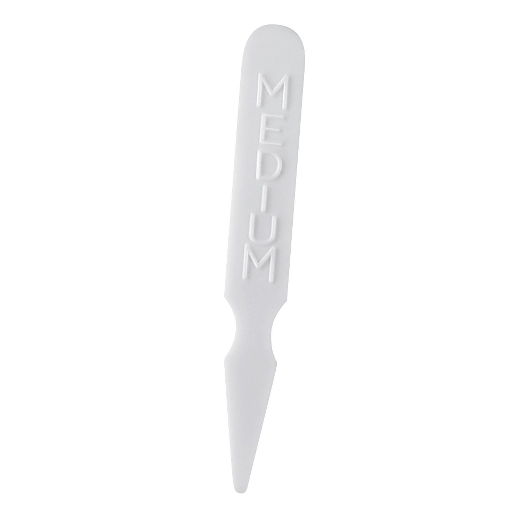 Winco PSM-M Steak Markers, Medium White, 1000/Bag