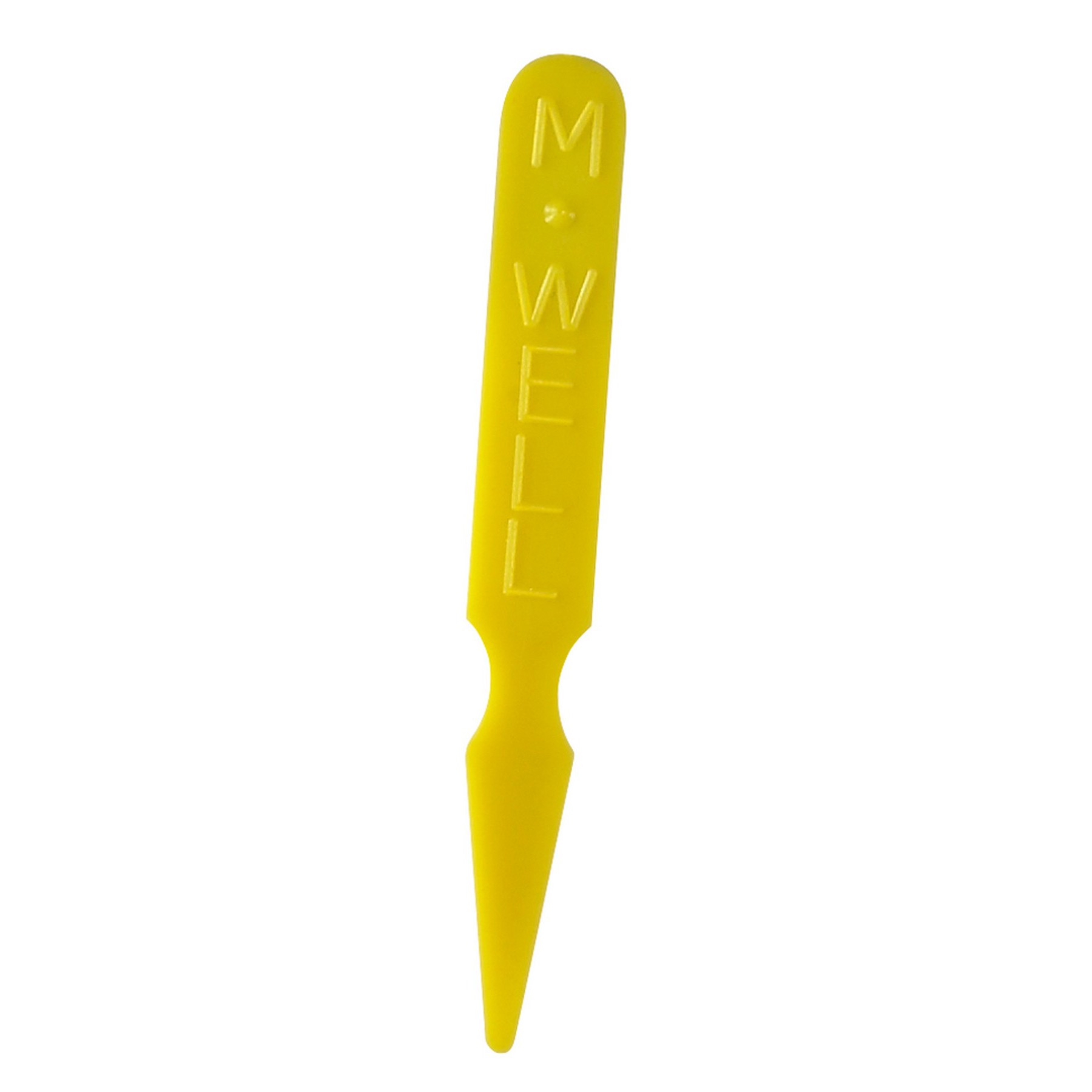 Winco PSM-MW Steak Markers, Medium Well, Yellow,1000/Bag