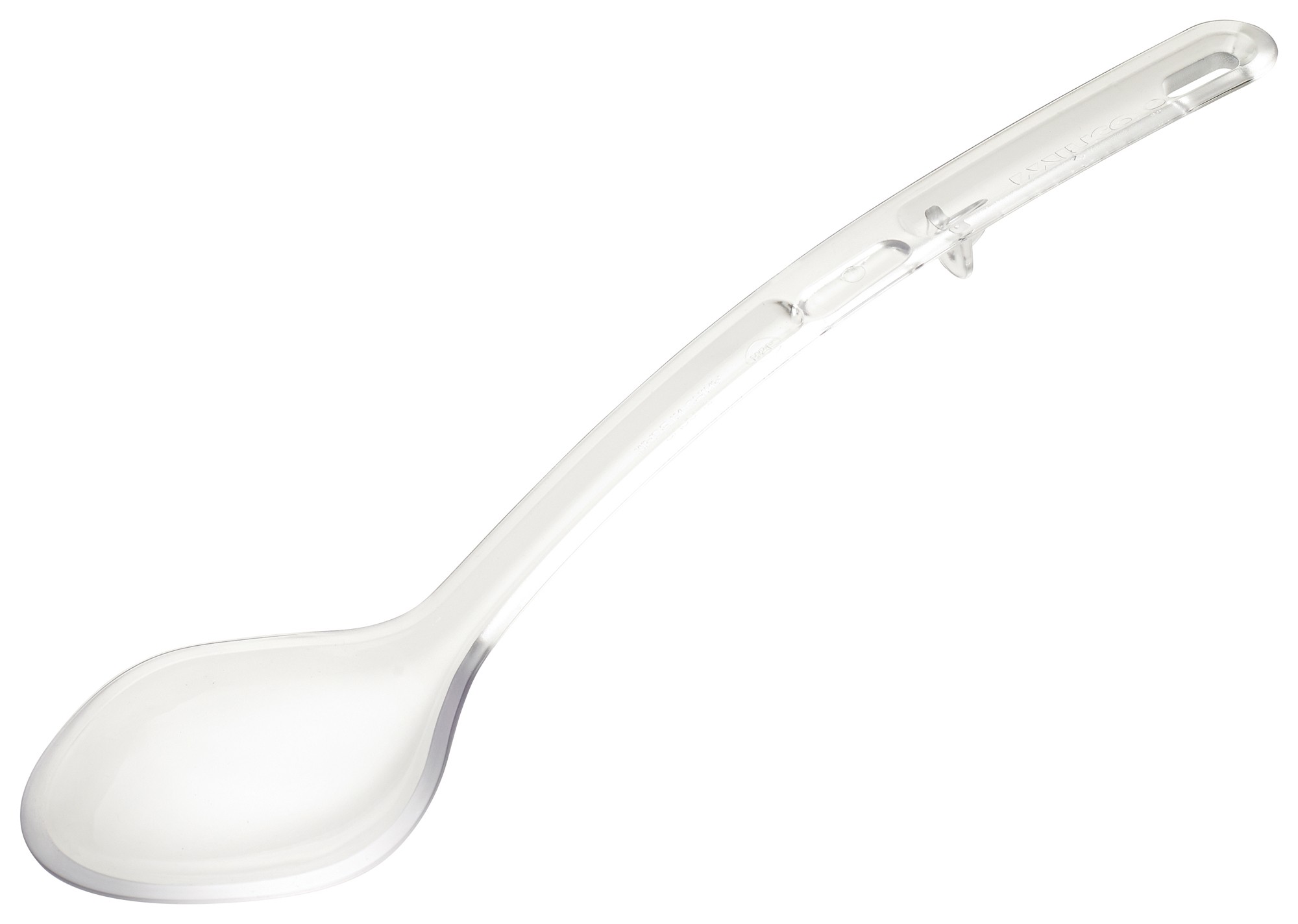 Winco PSS-13C Clear Plastic Serving Spoon 13"