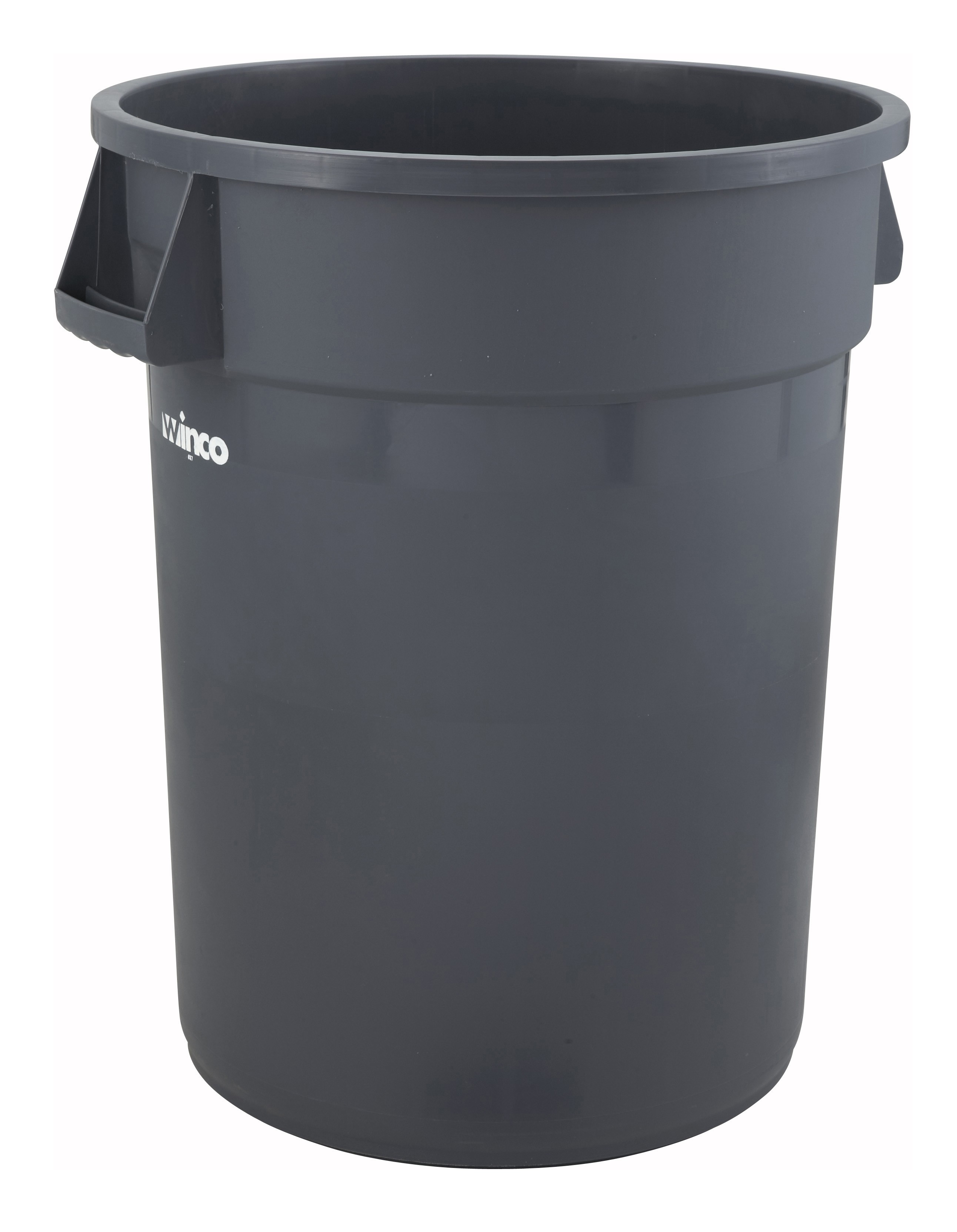 Winco PTC-44G Grey 44-Gallon Trash Can