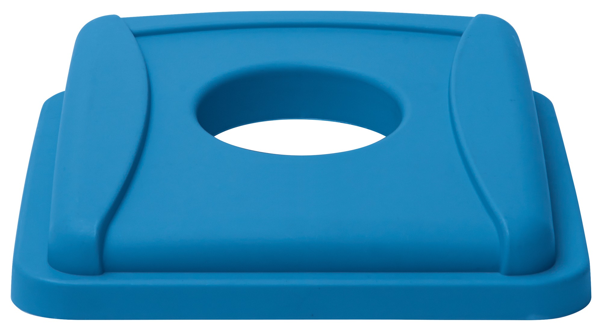 Winco PTCSB-23L Square Blue Bottle/Can Lid for PTCS-23L
