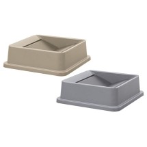 Winco PTCSL-23G Gray Square Swing Lid for PTCS-23G