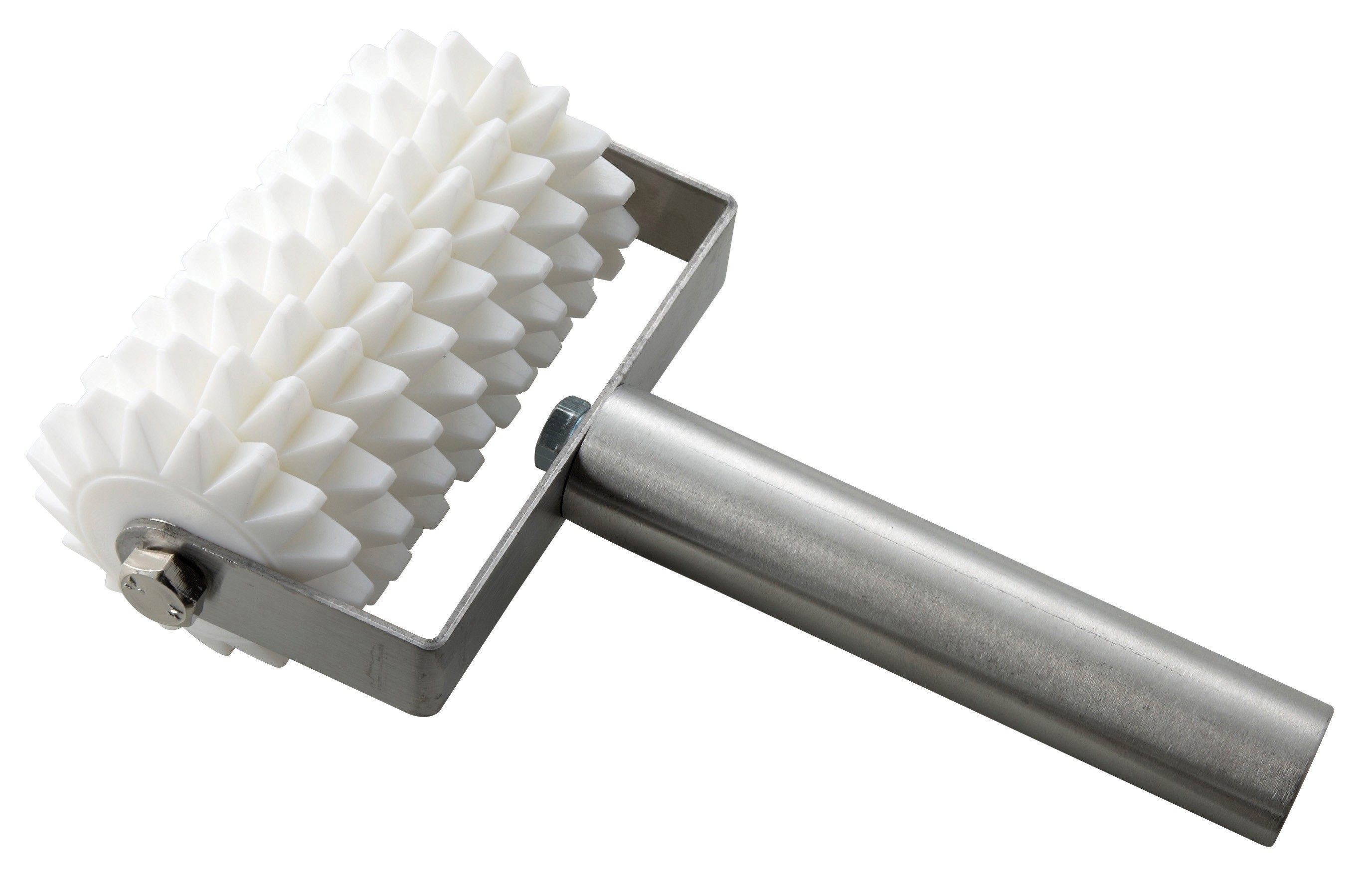 Winco RD-8 8-Wheel Dough Roller Docker with Stainless Handle