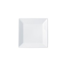 Winco RPS-6 Royalsquare Porcelain Square Plate, 6" - 1 dozen