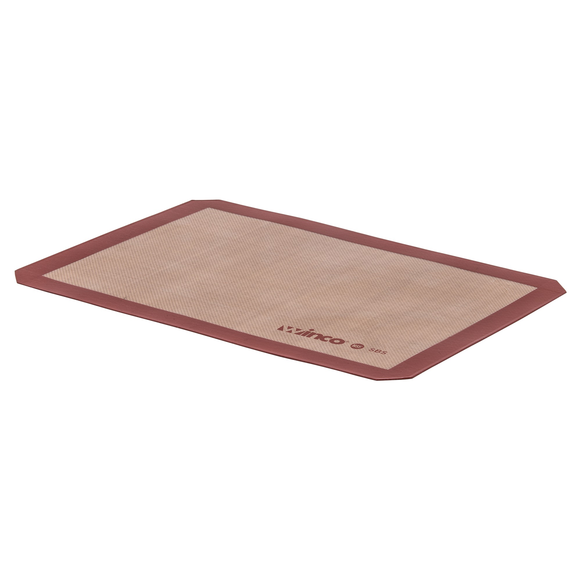 Winco SBS-16 Silicone Square Baking Mat 11-7/8" x 16-1/2"