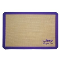 Winco SBS-24PP Full Size Allergen Free 16-3/8&quot; x 24-1/2&quot; Silicone Baking Mat