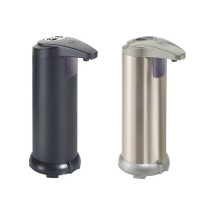 Winco SDT-8K Countertop Touchless Hand Sanitizer Dispenser, Black, 8 oz.