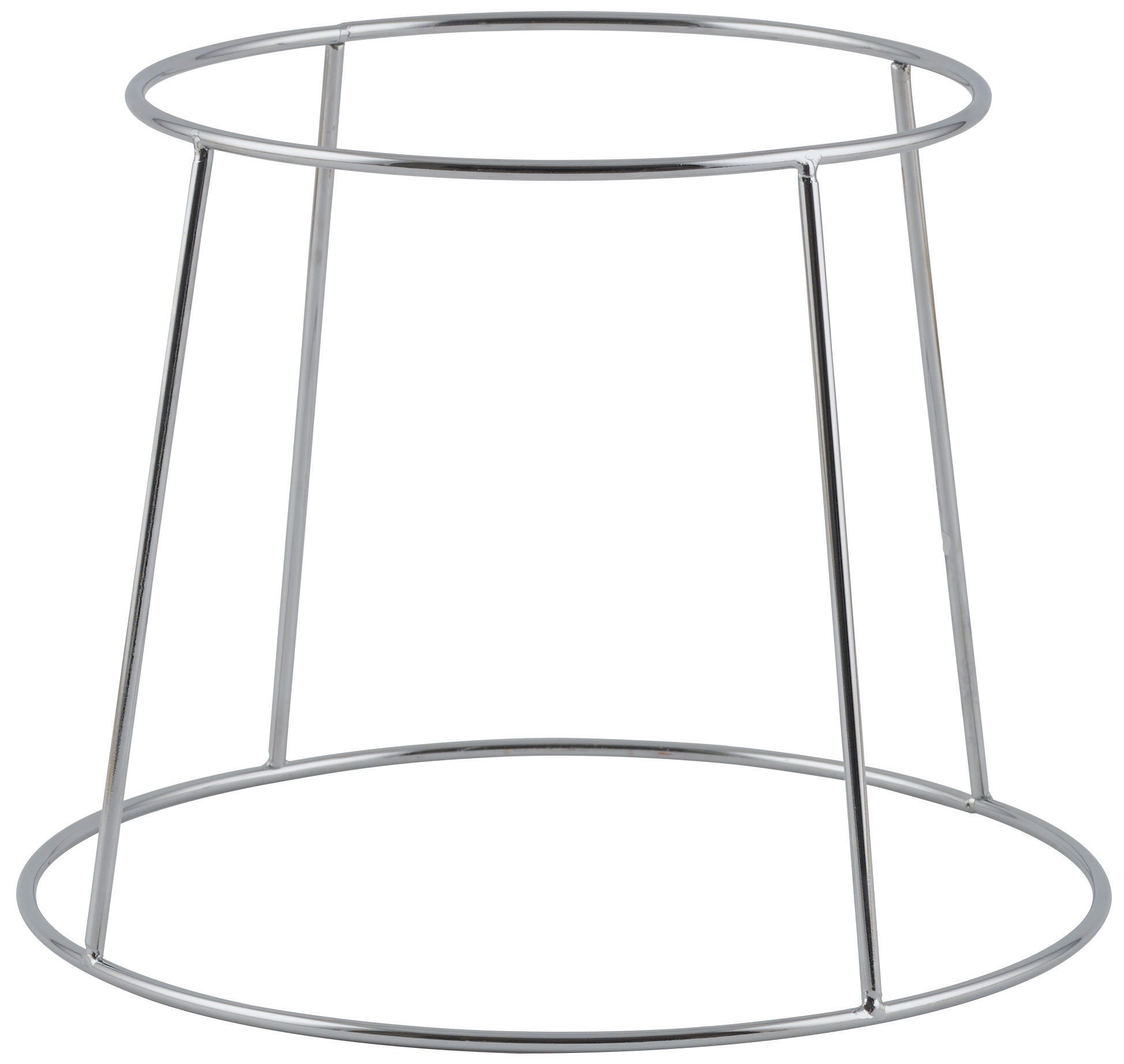 Winco SFR-7 Aluminum Display Seafood Tray Rack Holder 7"H