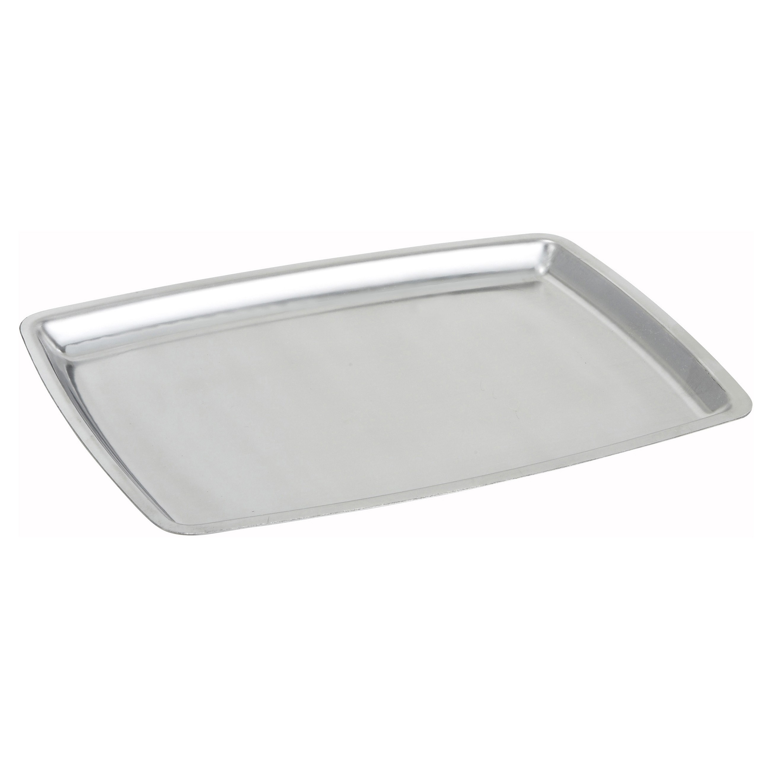 Winco SIZ-11B Stainless Steel Oblong Sizzling Platter Only, 11"