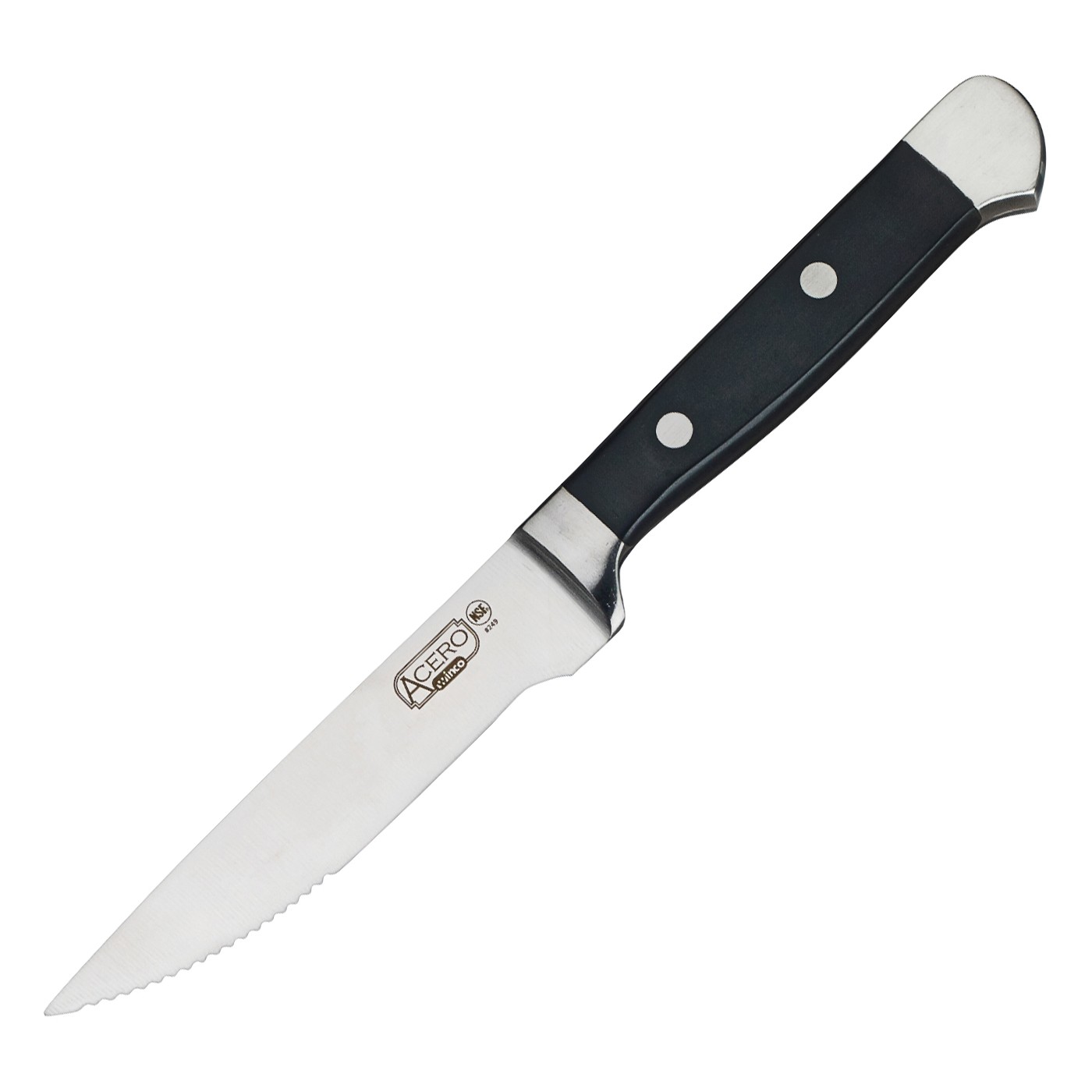 Winco SK-1 Acero Steak Knife with POM Handle 5"