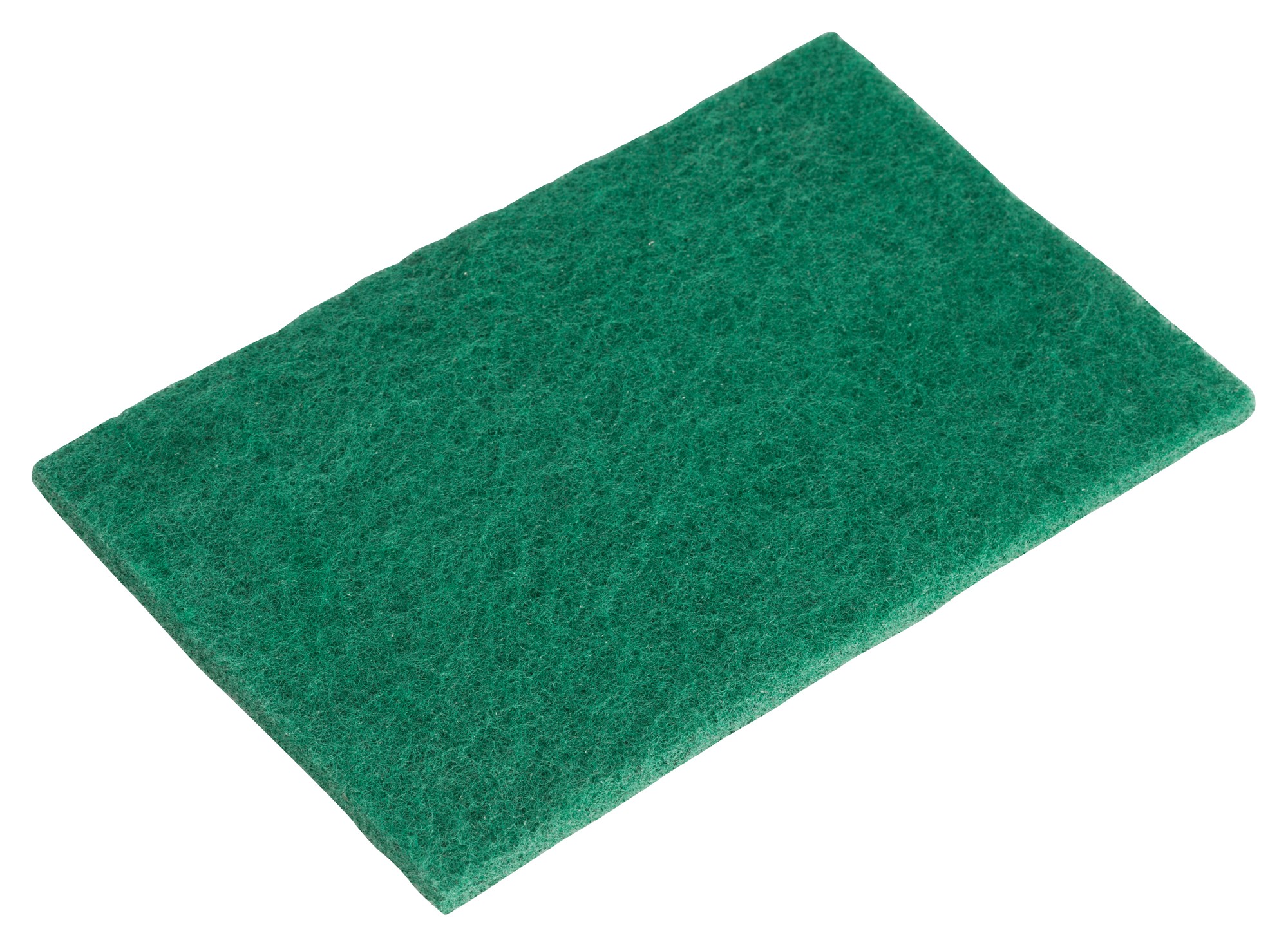 Winco SP-96N Green Scouring Pad Pack 6" x 8-3/8"
