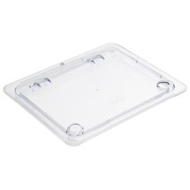 Winco SP7300H 1/3 Size Polycarbonate Hinged Food Pan Cover