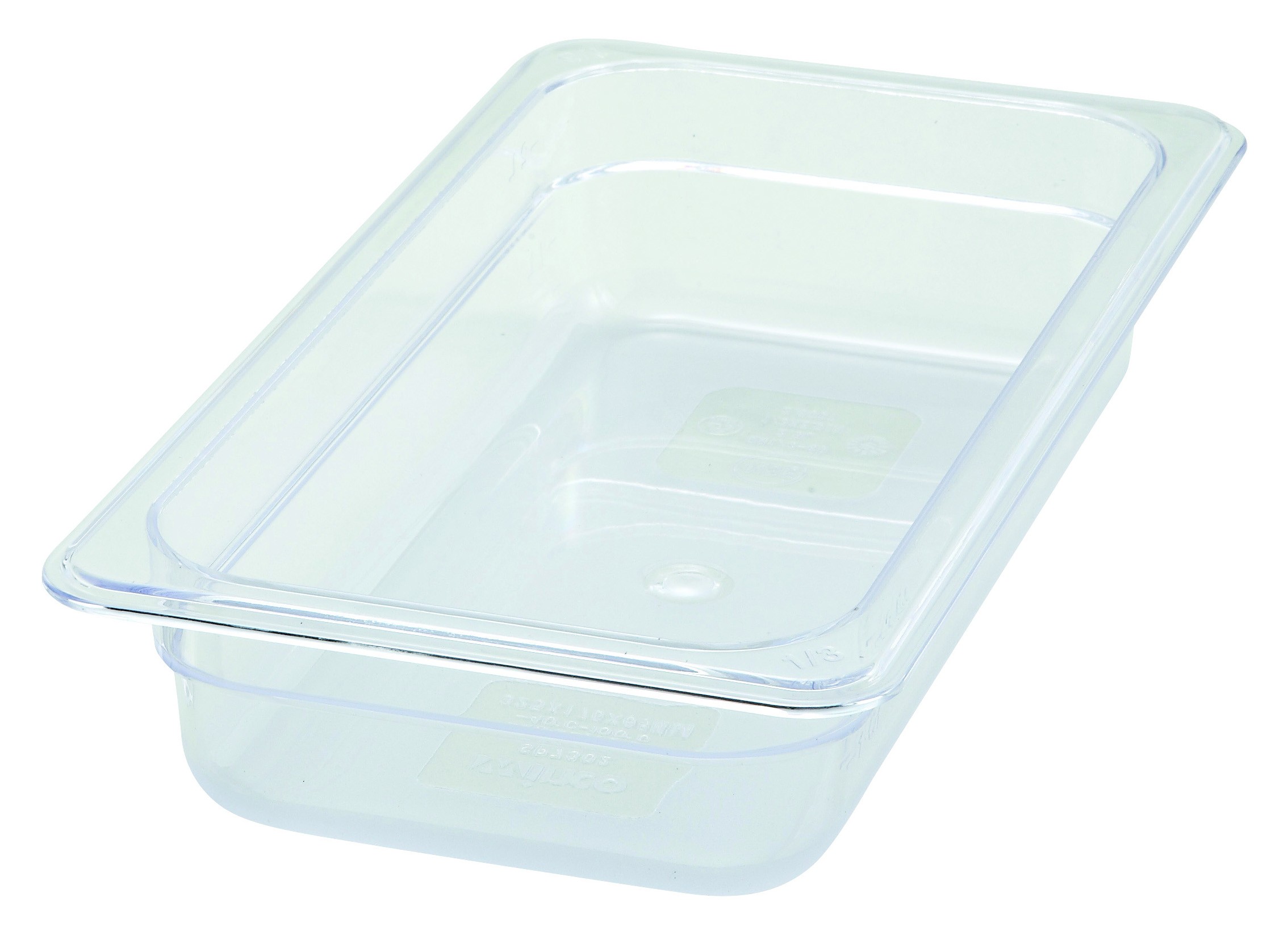 Winco SP7302 Poly-Ware 1/3 Size Food Pan 2-1/2" Deep