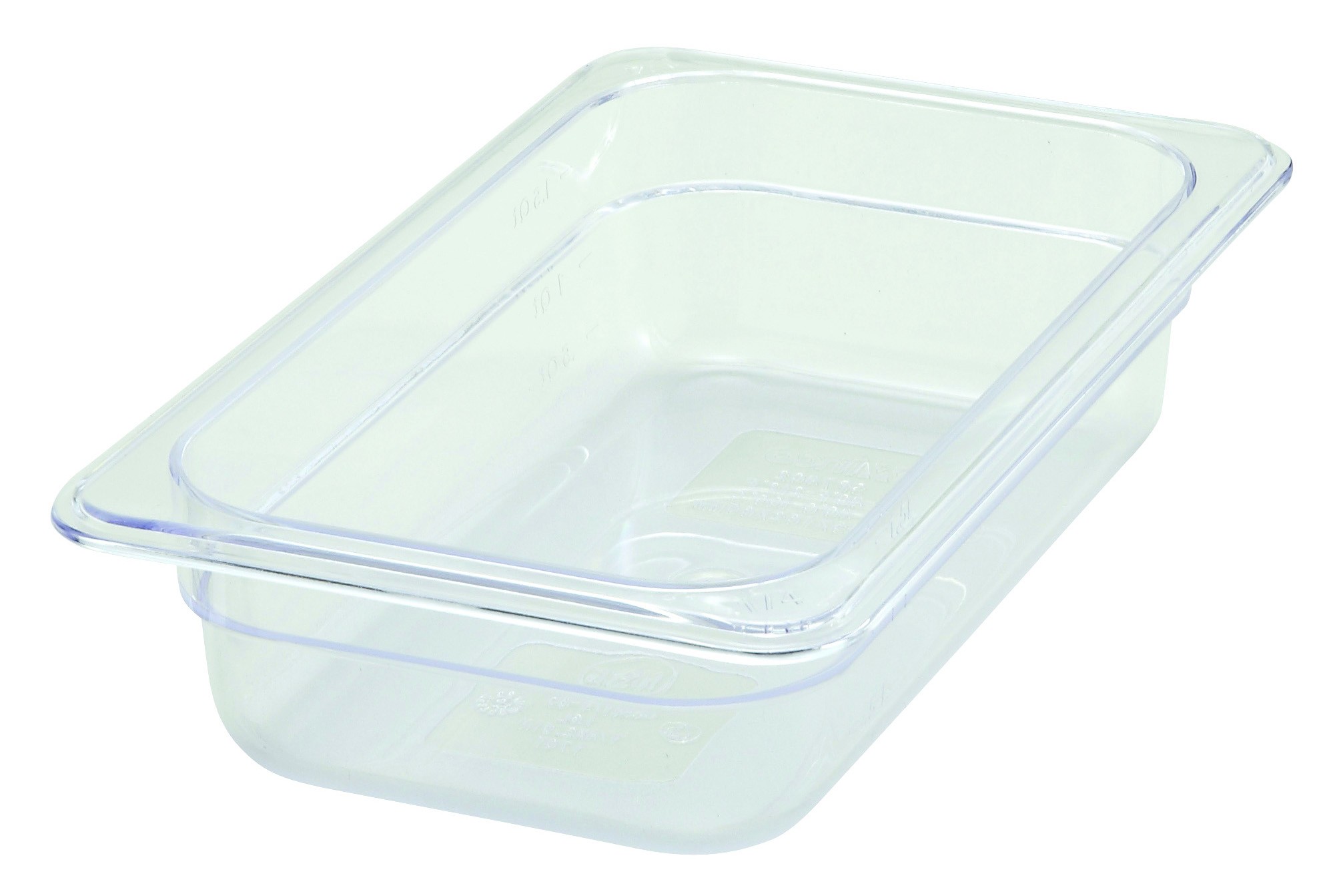 Winco SP7402 Poly-Ware 1/4 Size Food Pan 2-1/2" Deep