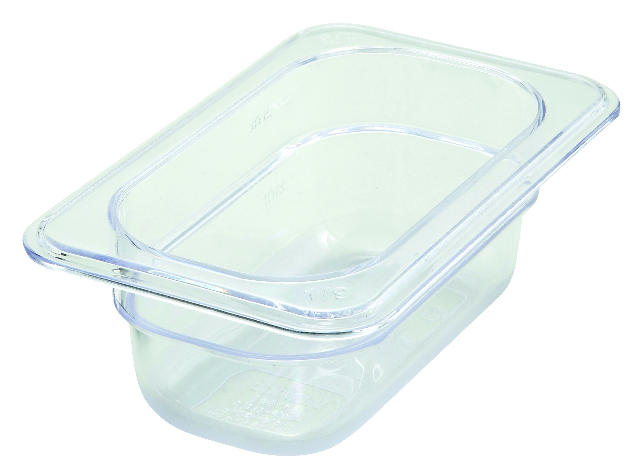 Winco SP7902 Poly-Ware 1/9 Size Food Pan 2-1/2" Deep