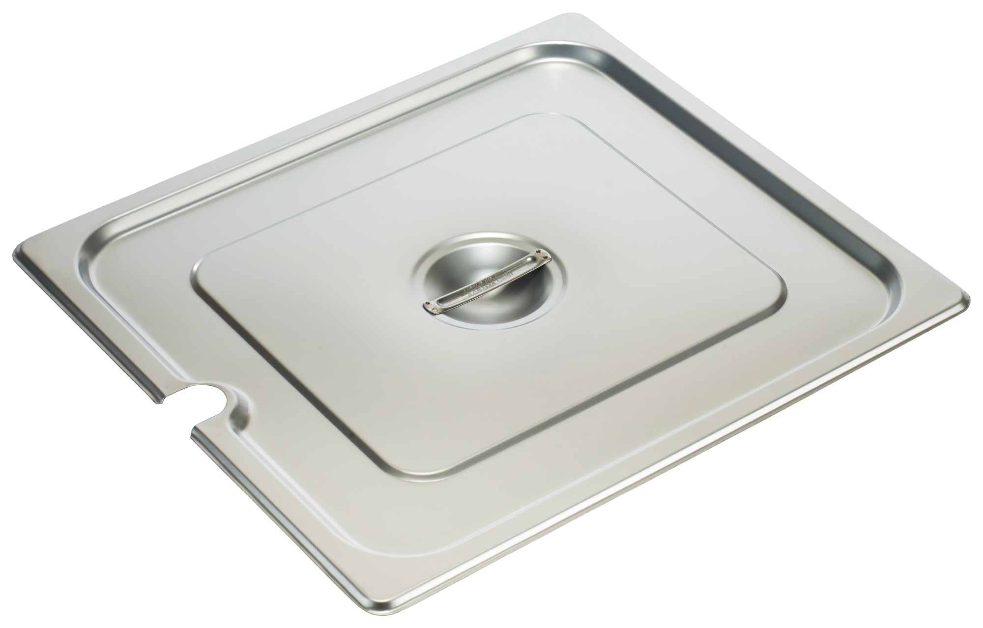 Winco SPCTT Slotted Stainless Steel Two-Third Size Steam Table Pan Cover