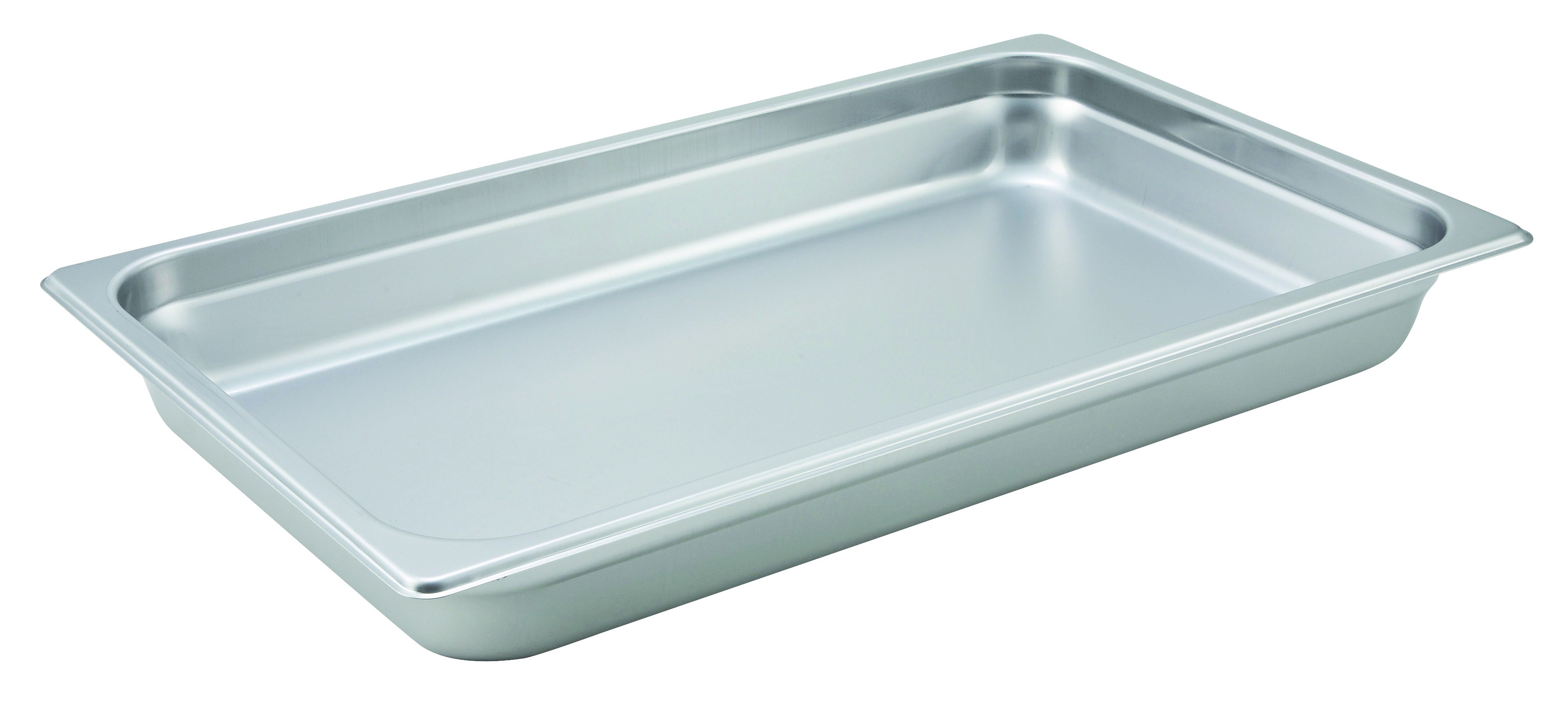 Winco SPJH-102 Full Size Anti-Jam 22 Gauge Steam Table Pan 2-1/2" Deep