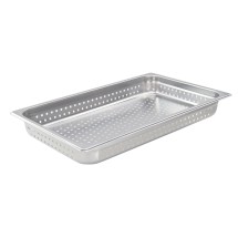 Winco SPJH-102PF Full Size Perforated Steam Pan, 2-1/2&quot; Deep