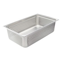 Winco SPJH-106PF Full Size Perforated Steam Pan, 6&quot; Deep