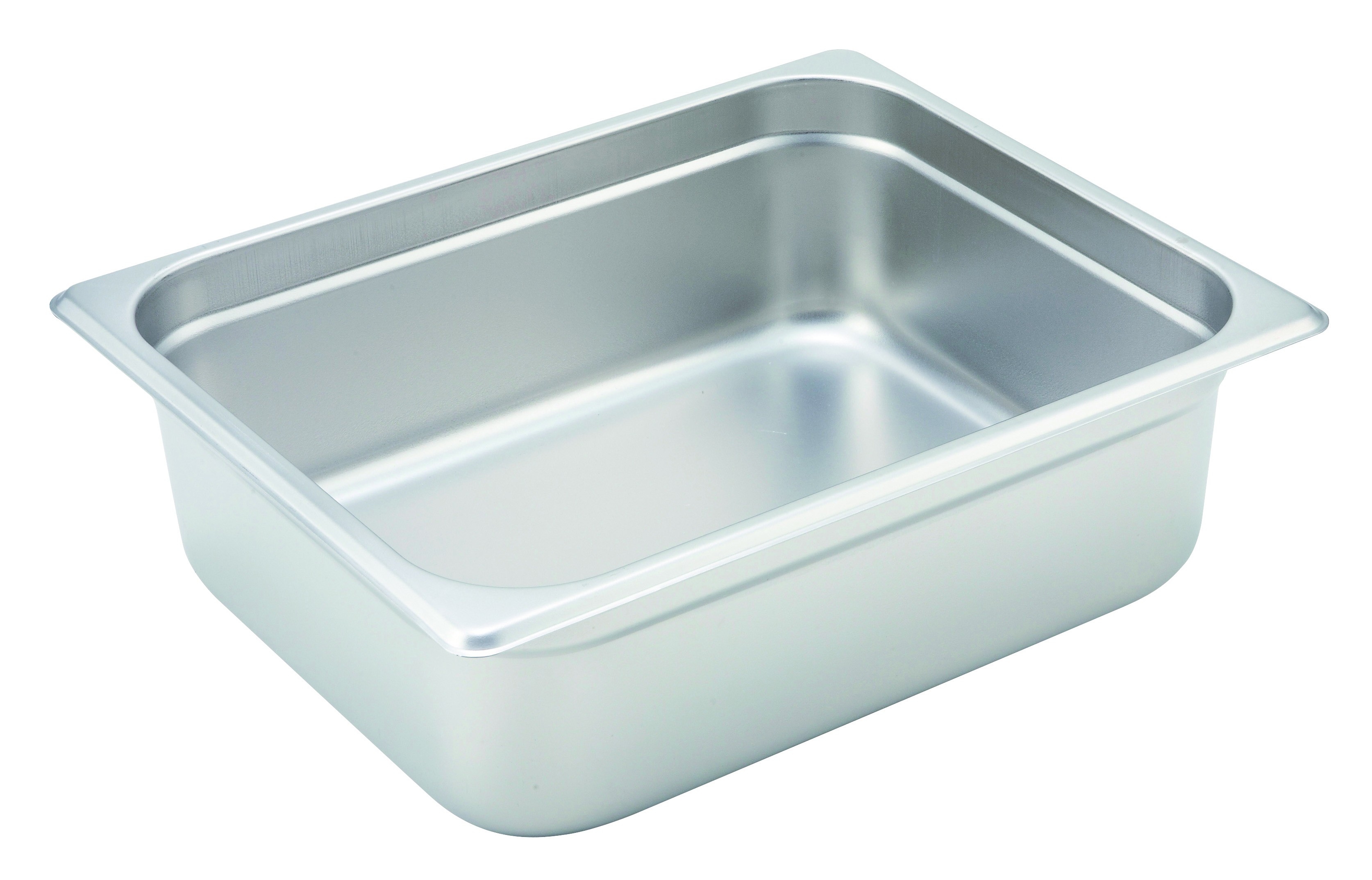 Winco SPJH-204 1/2 Size Anti-Jam 22 Gauge Steam Table Pan 4" Deep