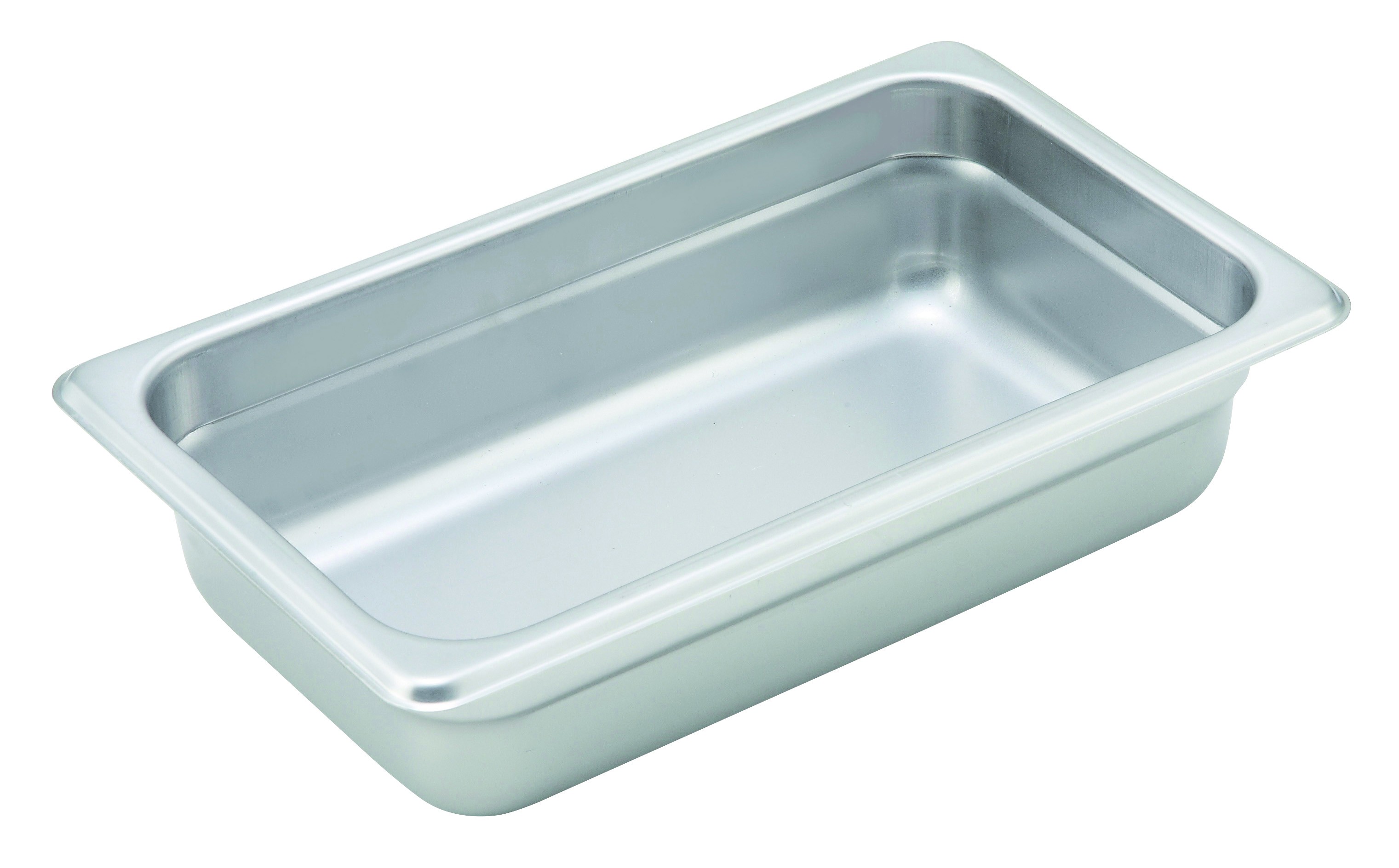 Winco SPJH-402 1/4 Size Anti-Jam 22 Gauge Steam Table Pan 2-1/2" Deep