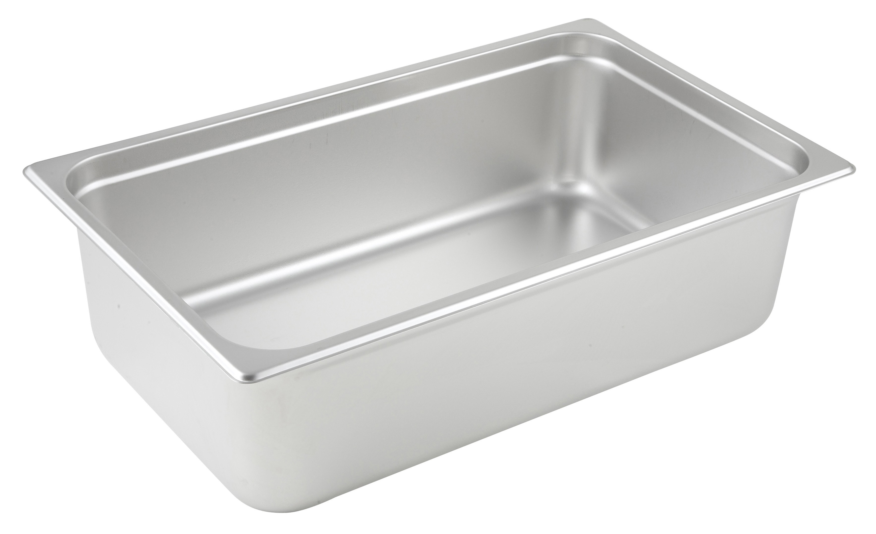 Winco SPJL-106 Full Size Anti-Jam 25 Gauge Steam Table Pan 6" Deep