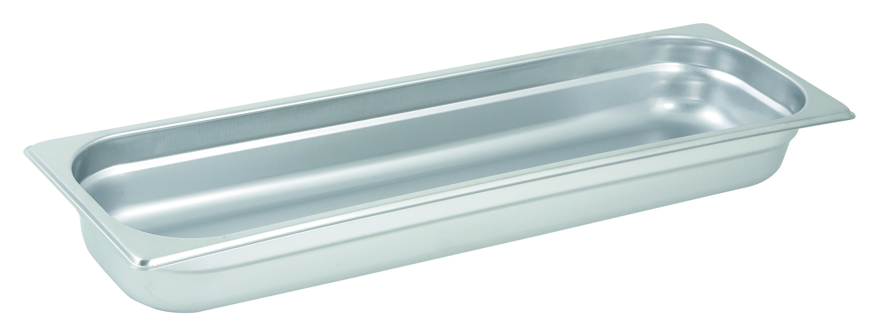 Winco SPJL-2HL Half- Size Anti-Jam 25 Gauge Steam Table Pan 2-1/2" Deep