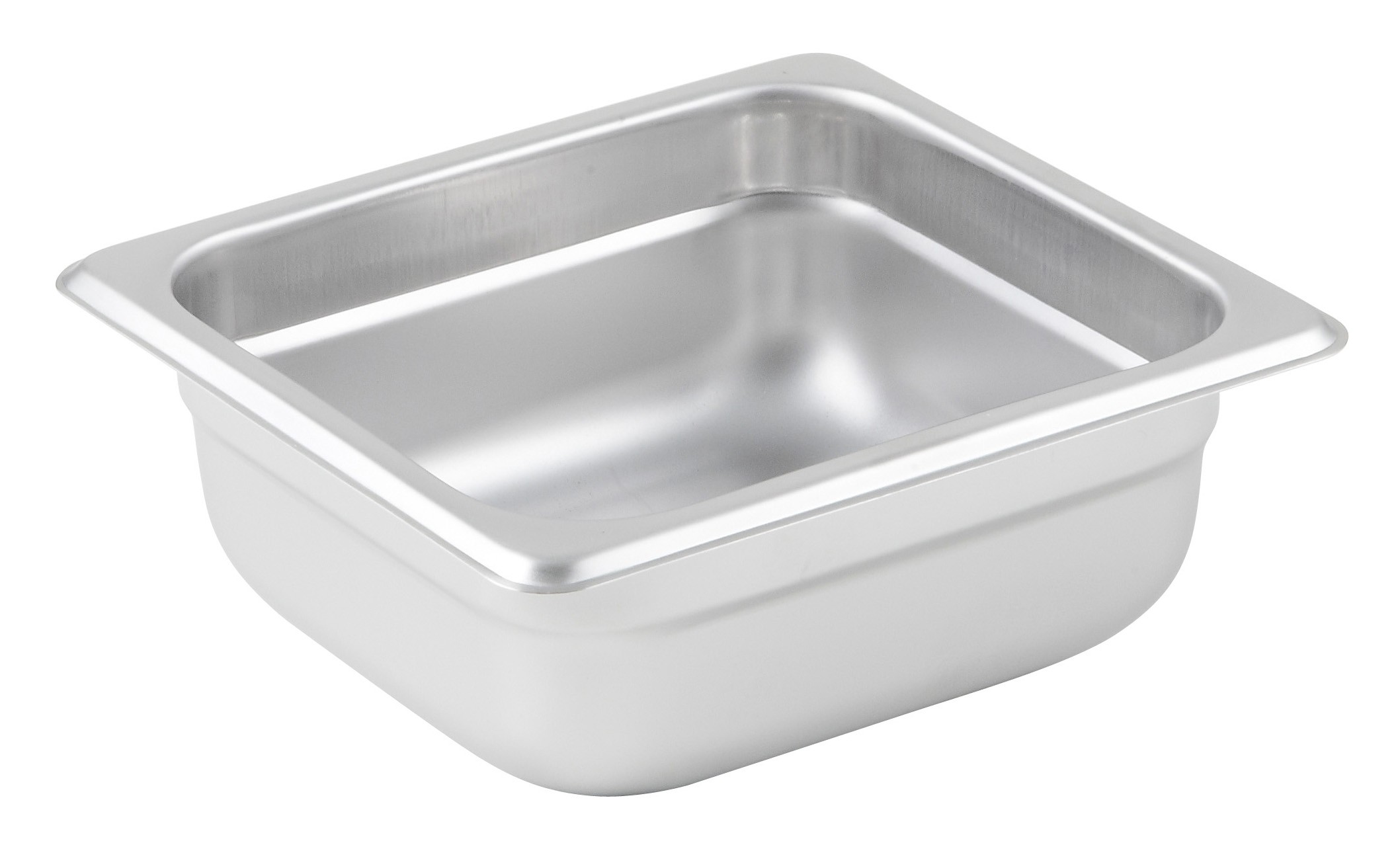 Winco SPJL-602 1/6 Size Anti-Jam 25 Gauge Steam Table Pan 2-1/2" Deep