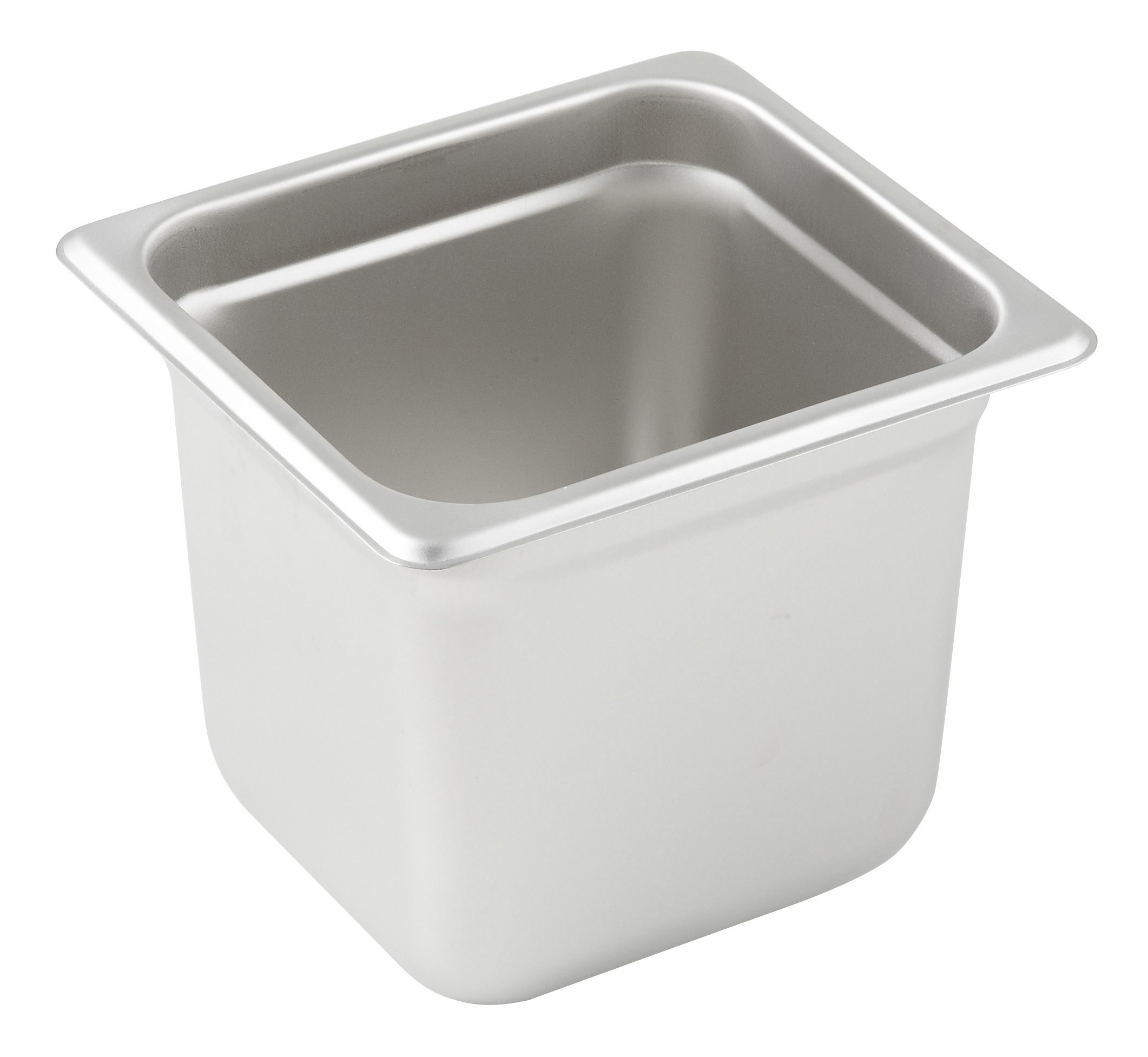 Winco SPJL-606 1/6 Size Anti-Jam 25 Gauge Steam Table Pan 6" Deep