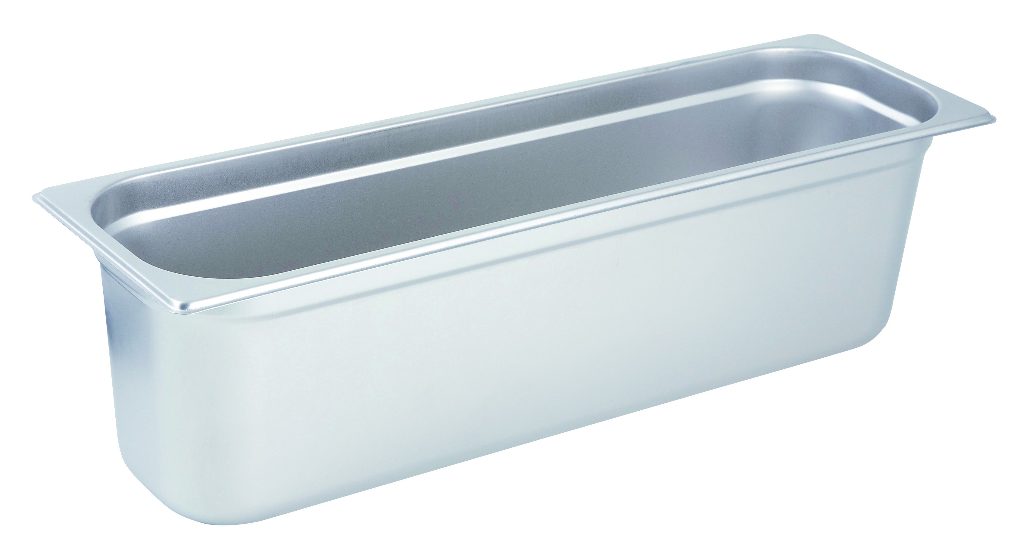 Winco SPJL-6HL Half-Long Size Anti-Jam 25 Gauge Steam Table Pan 6" Deep