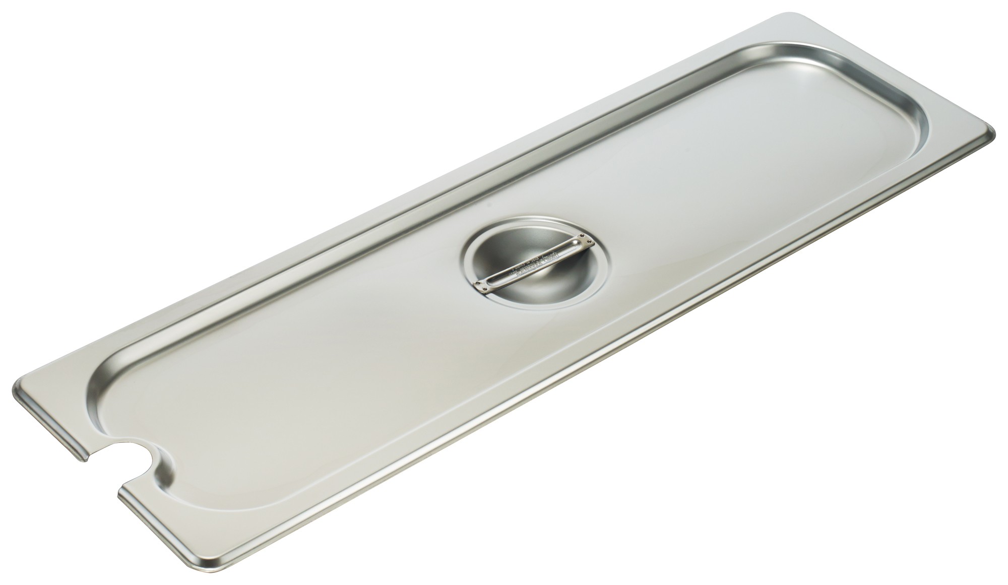 Winco SPJL-HCN Notched Cover for Half-Long Steam Table Pan