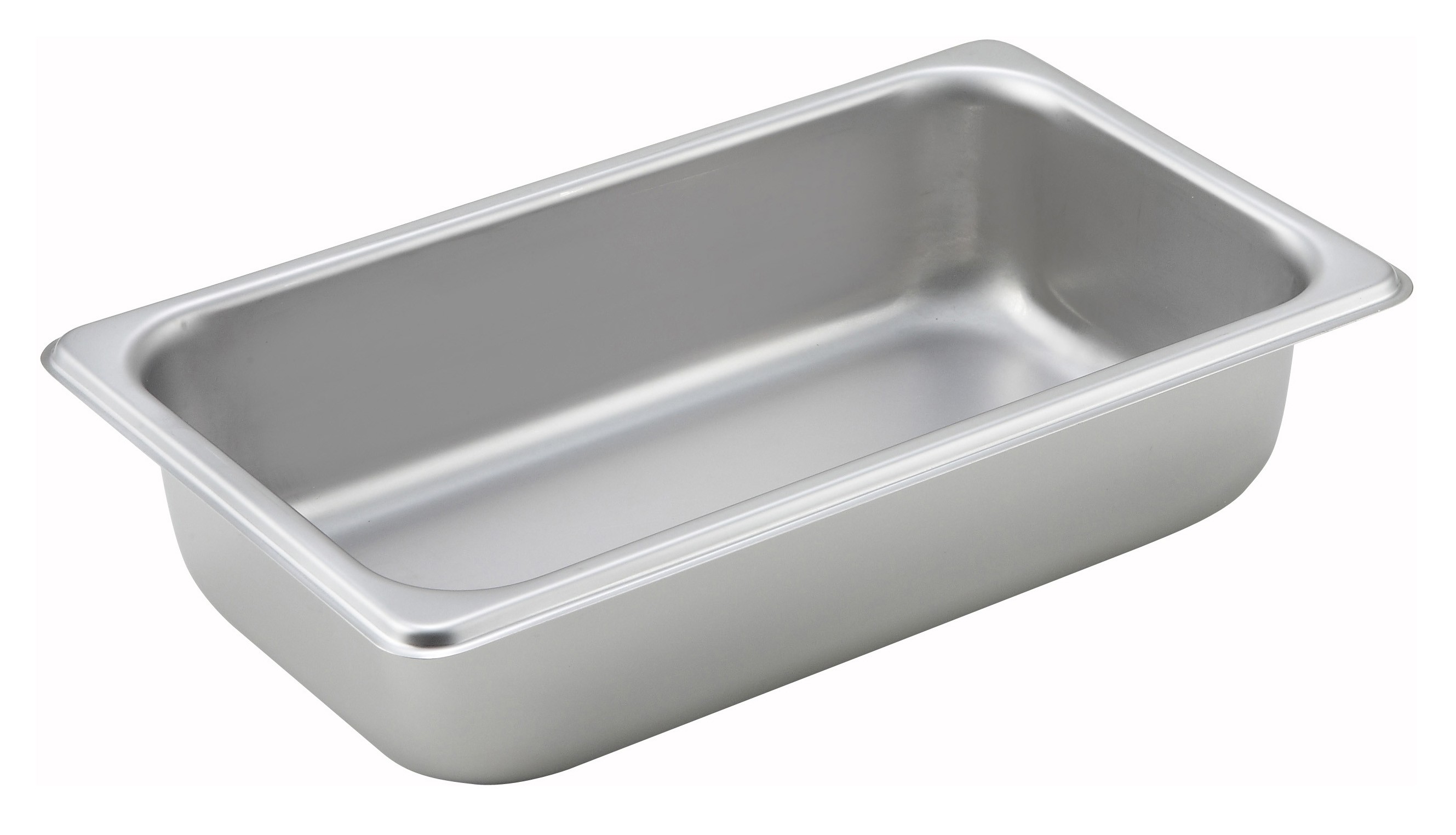 Winco SPQ2 1/4 Size Standard Weight Steam Table Pan 2-1/2" Deep