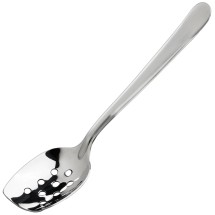 Winco SPS-P8 Slanted Perforated Plating Spoon 8&quot;