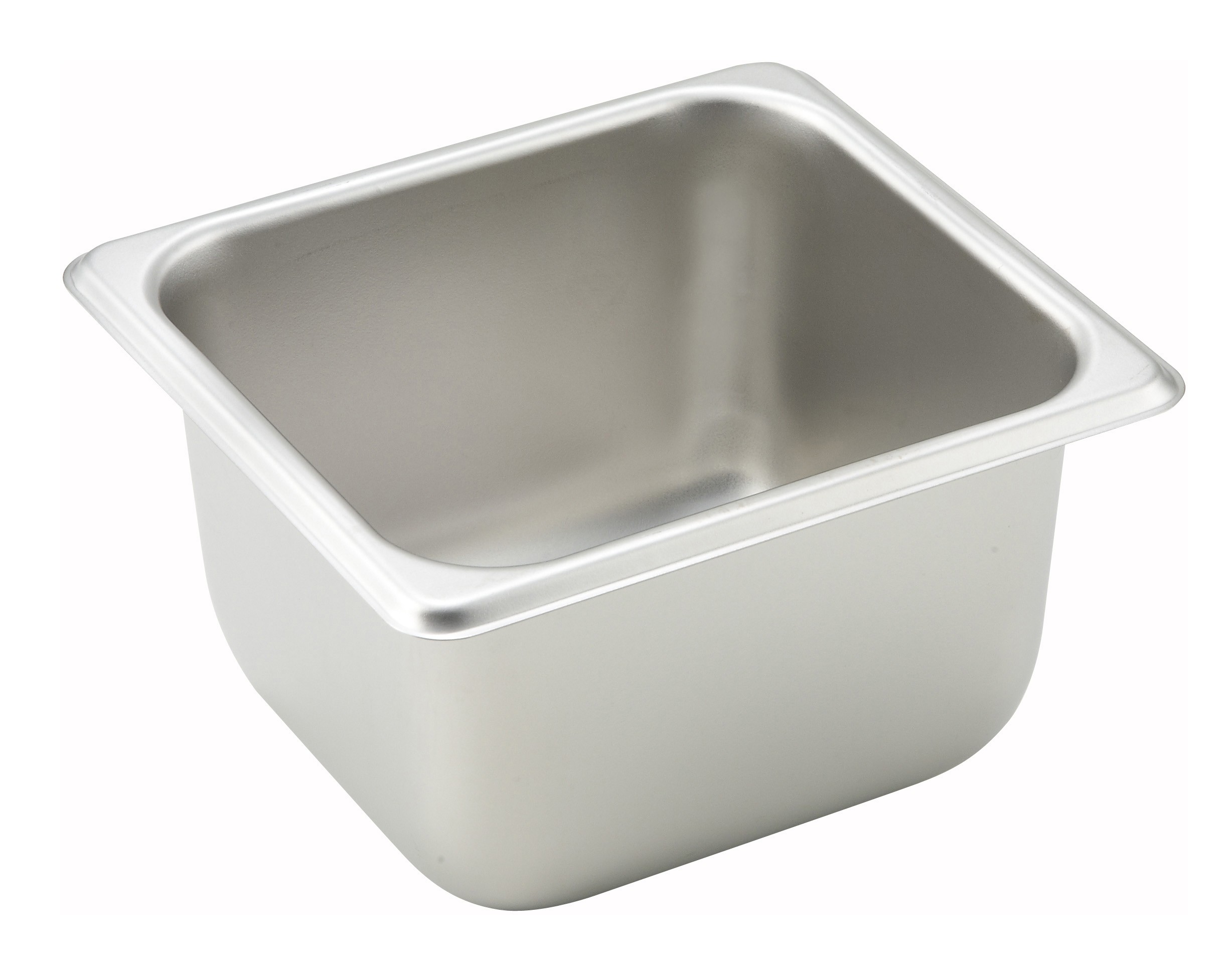 Winco SPS4 1/6 Size Standard Weight Steam Table Pan 4" Deep