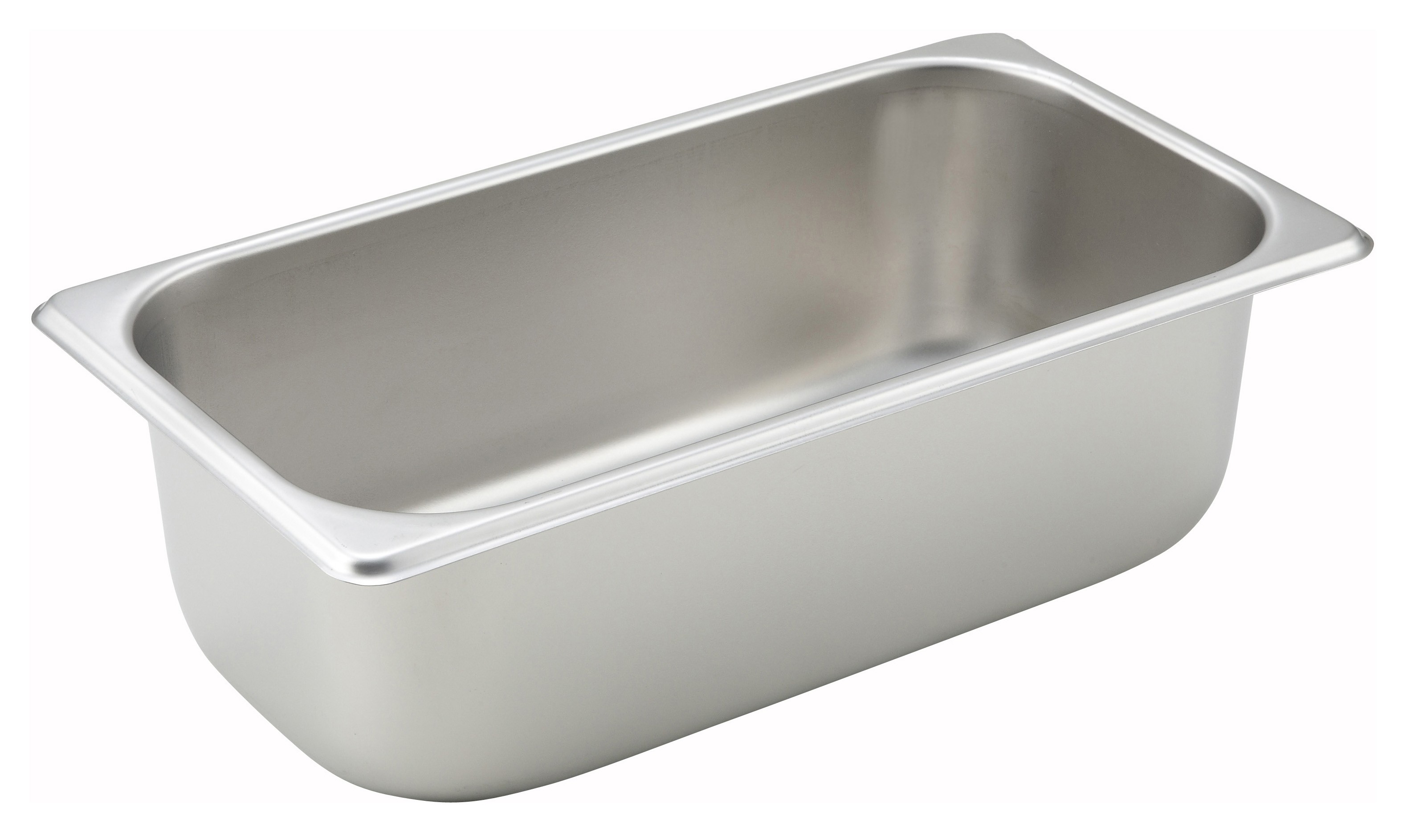 Winco SPT4 1/3 Size Standard Weight Steam Table Pan 4" Deep