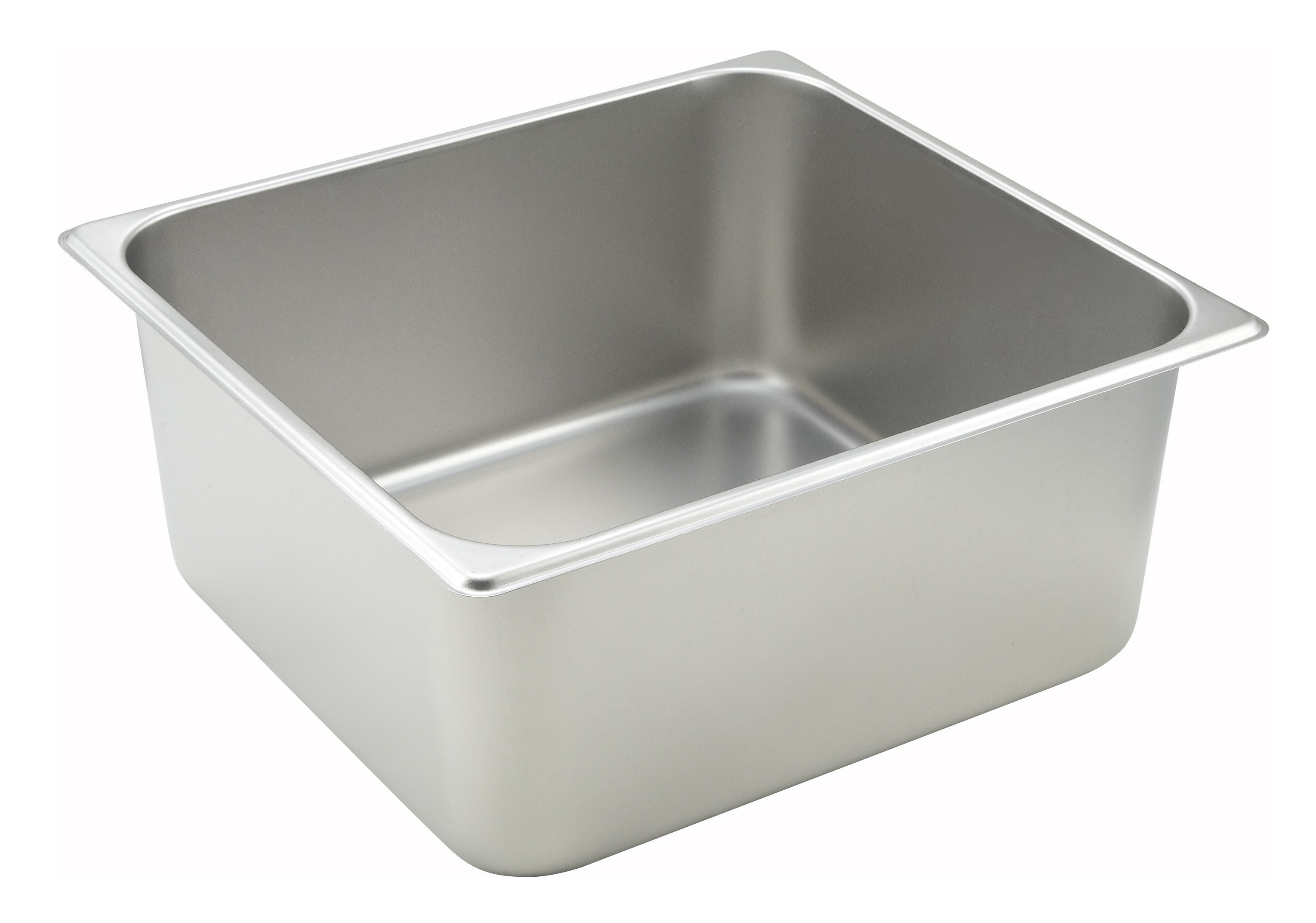 Winco SPTT6 2/3 Size Standard Weight Steam Table Pan 6" Deep