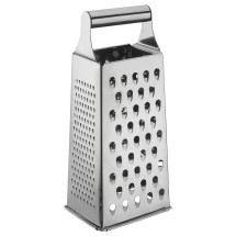 Winco SQG-1 Tapered Grater with Handle 4&quot; x 3&quot; x 9&quot;