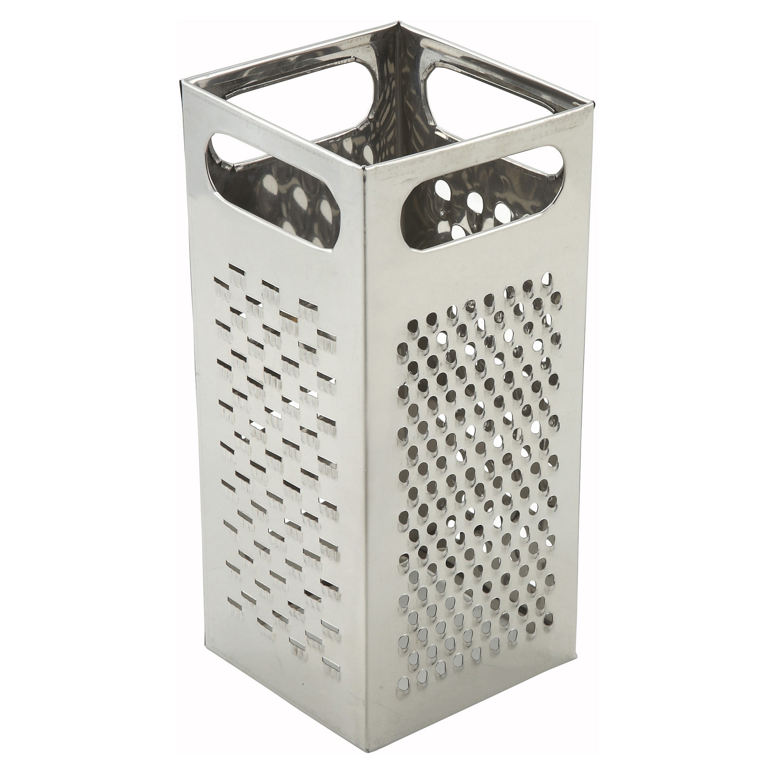 Winco SQG-4 Stainless Steel Square Box Grater 9" x 4"