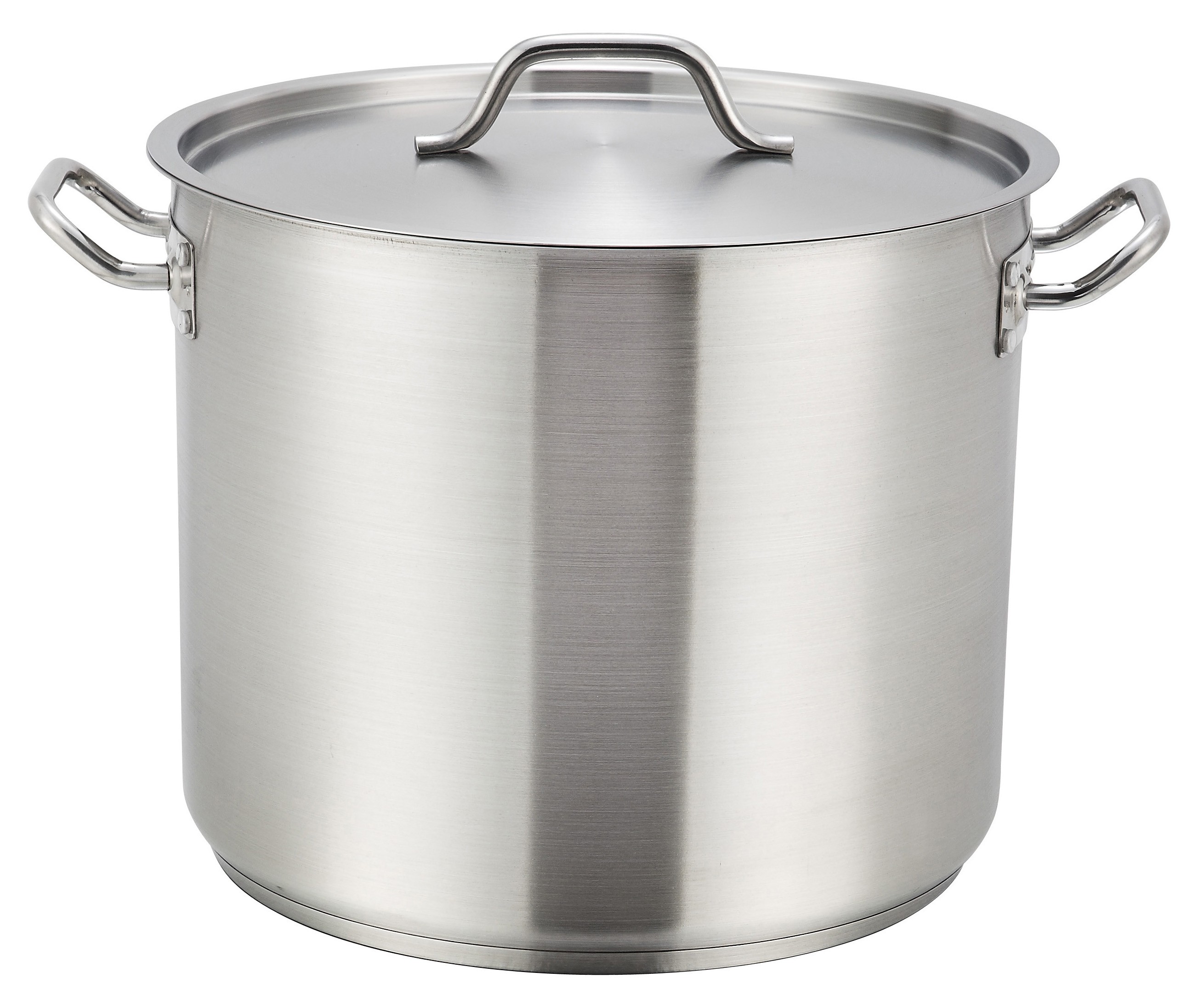 Winco SST-80 Premium Induction Stainless Steel 80 Qt. Stock Pot