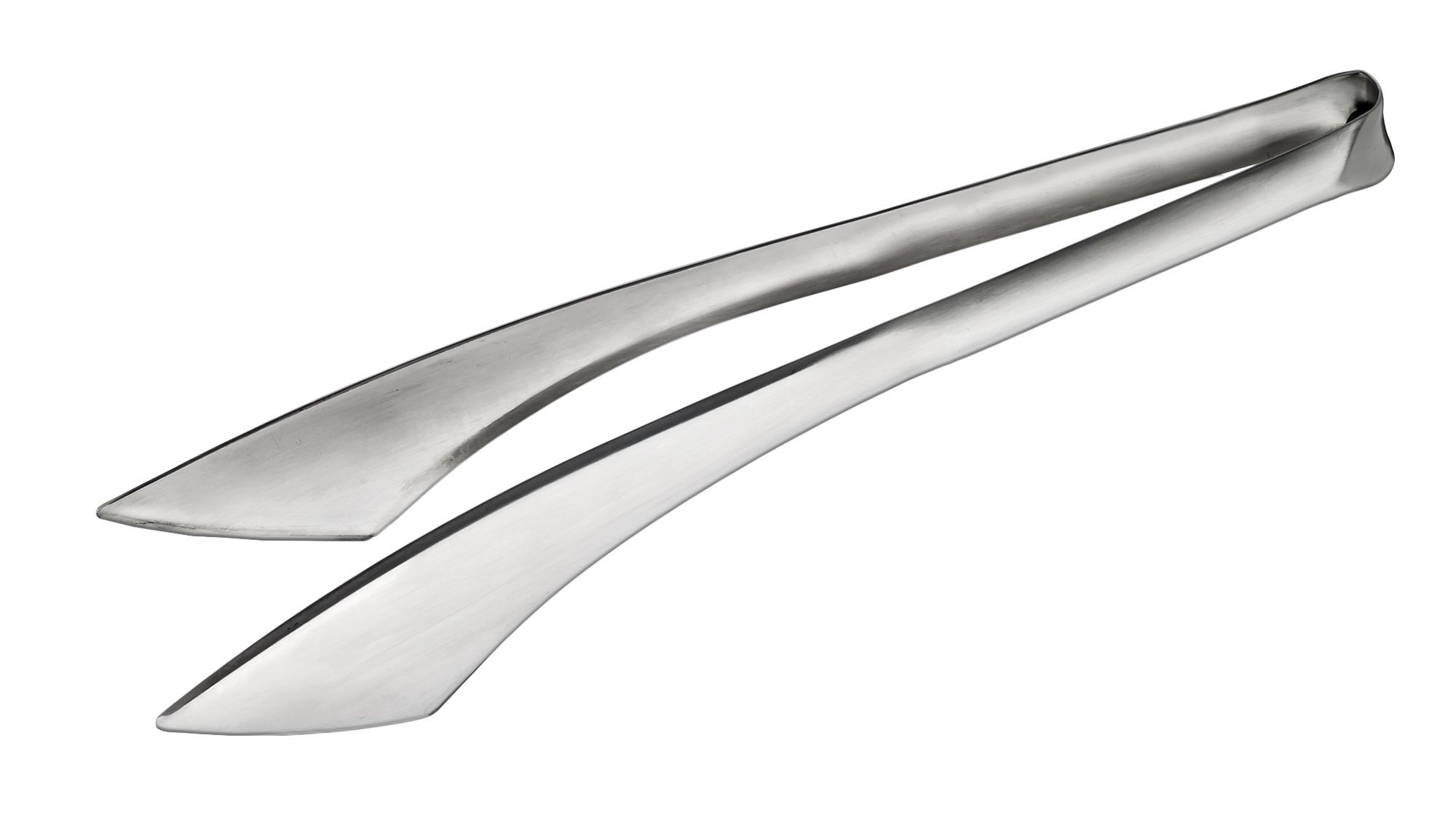 Winco STH-10 Stainless Steel Serving Tongs with Satin Finish 10-1/2"