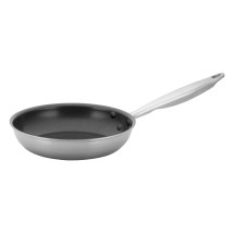 Winco TGFP-8NS Tri-Ply Excalibur Stainless Steel Non-Stick 8&quot; Fry Pan