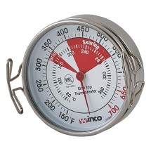 Winco TMT-GS2 Grill Surface Thermometer with Stainless Steel Casing 2-1/5&quot;