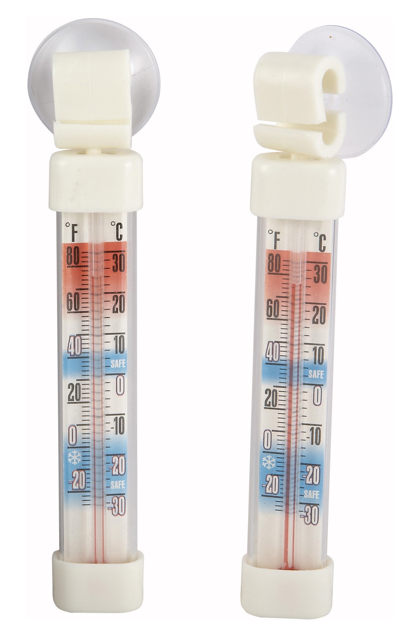 Winco TMT-RF1 Refrigerator/Freezer Thermometer, Tube-Type, -20F To 80F