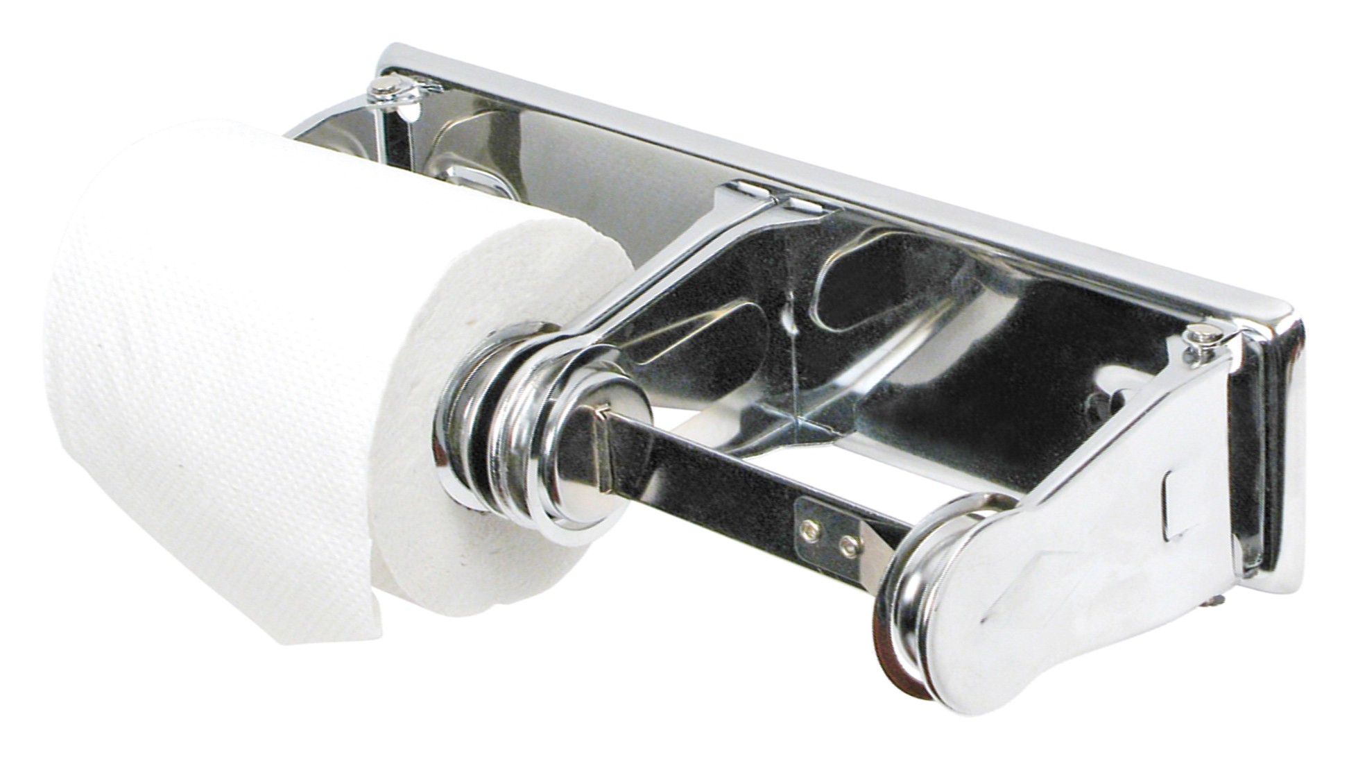 Winco TTH-2 Double Roll Toilet Tissue Holder
