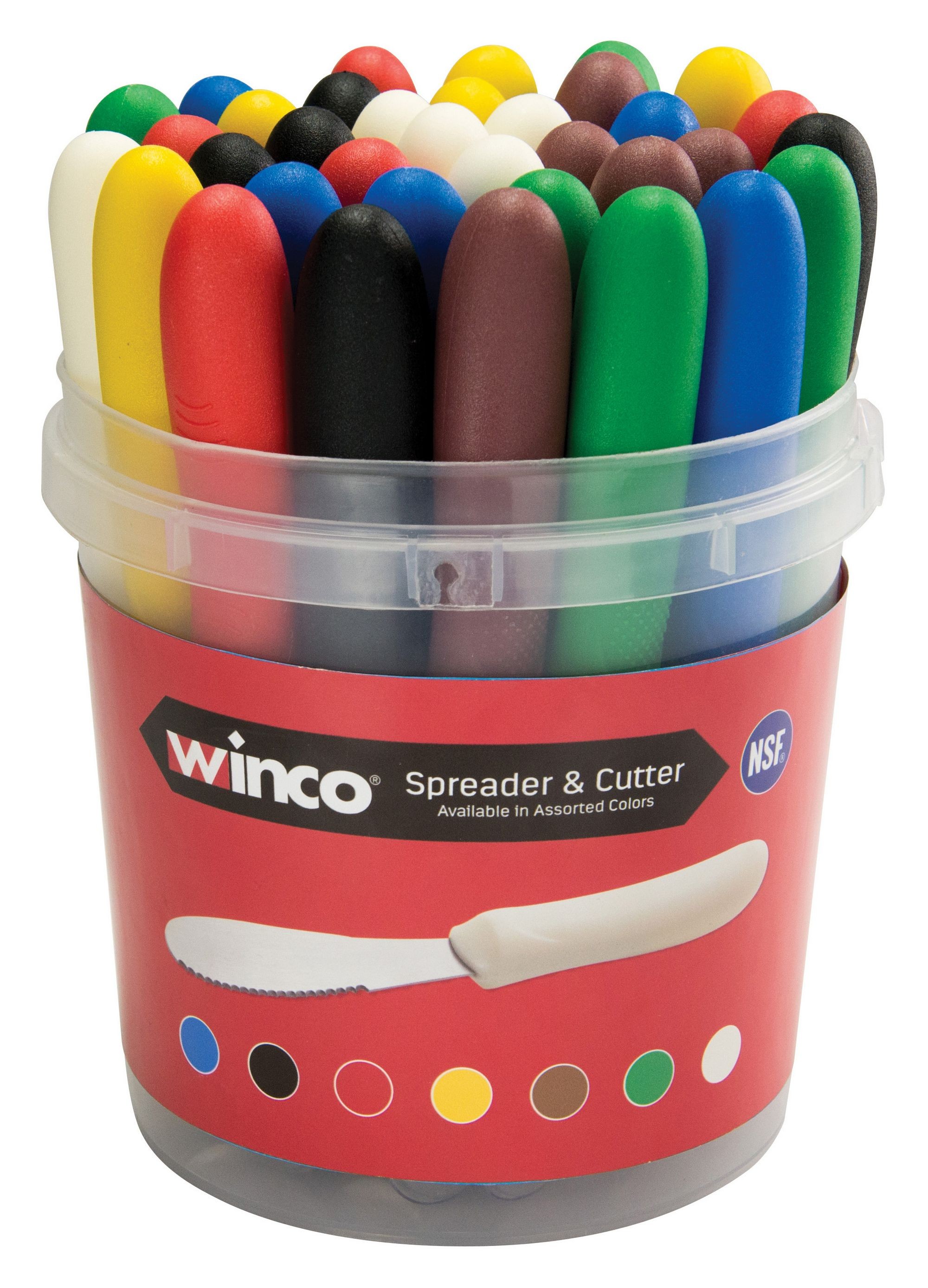 Winco TWP-3135 Sandwich Spreader, 3-5/8" x 1-1/4"